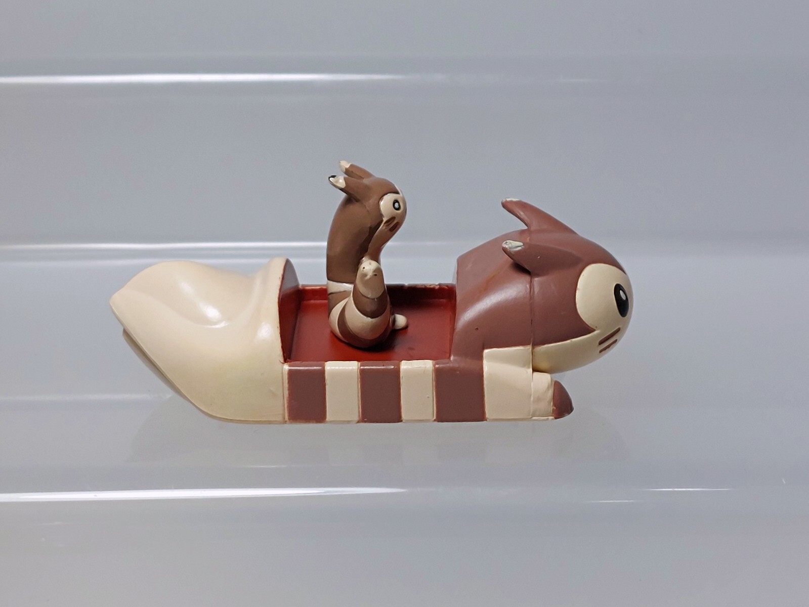 Furret Roller Coaster Pokemon Figure Tomy Monster Collection & Mate 0.8-0.85in