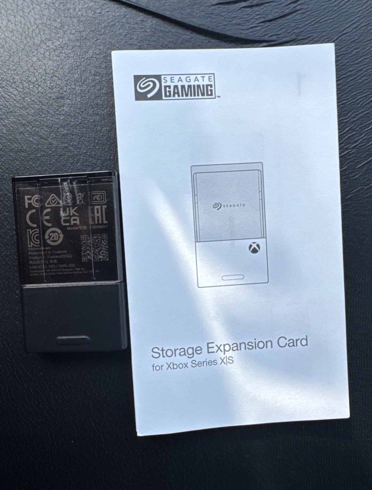 Seagate Storage Expansion Card Black for Xbox Series X | S Console 1TB W/ Manual