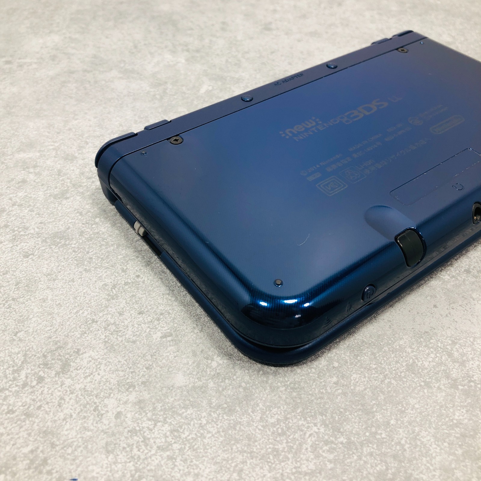 [Top IPS / EX+3] New Nintendo 3DS LL XL Metallic Blue console Japan NTSC-J 06-86