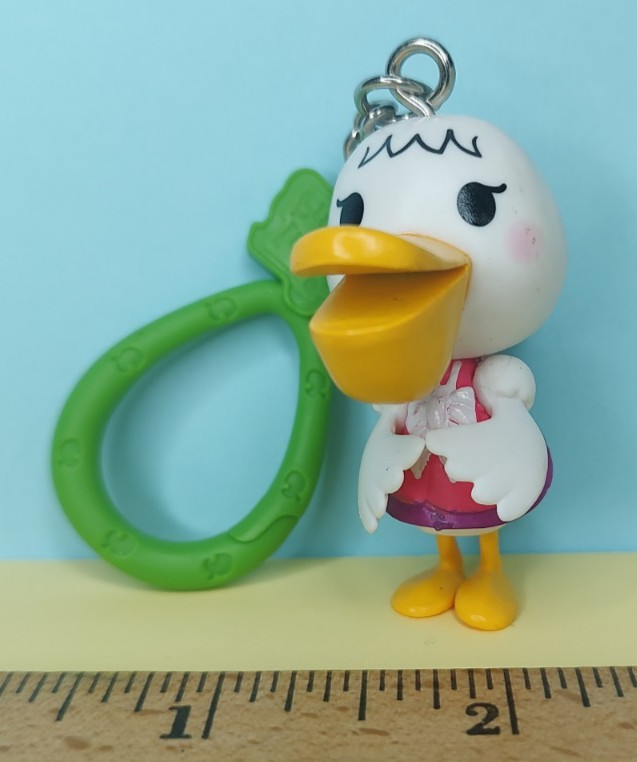 Animal Crossing PELLY Backpack Buddies Clip-on Keychain