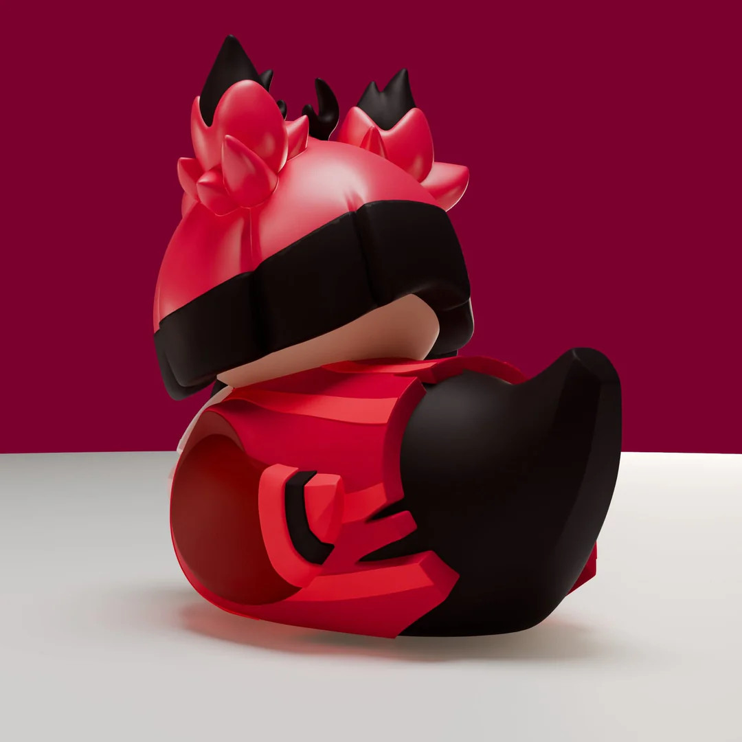 TUBBZ MINI EDITION Hazbin Hotel: Alastor Collectible Duck Vinyl Figure JEEP
