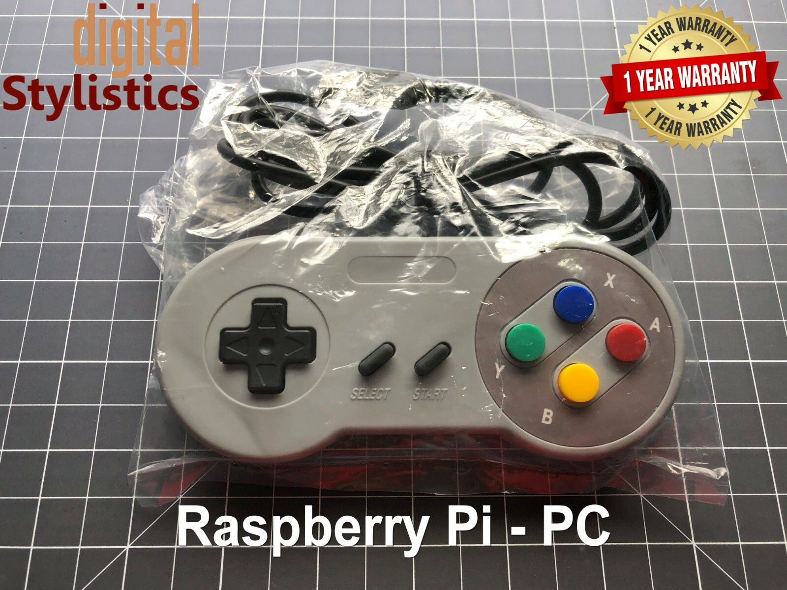 SNES USB Controller (NEW AND FULLY TESTED) – Great for Raspberry Pi and PC