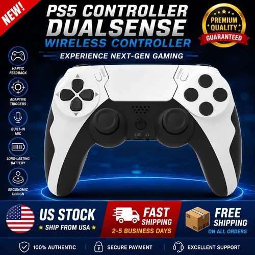 NEW Wireless Controller for PS4 PS3 PC Bluetooth Gamepad with 6-Axis Gyro Motion