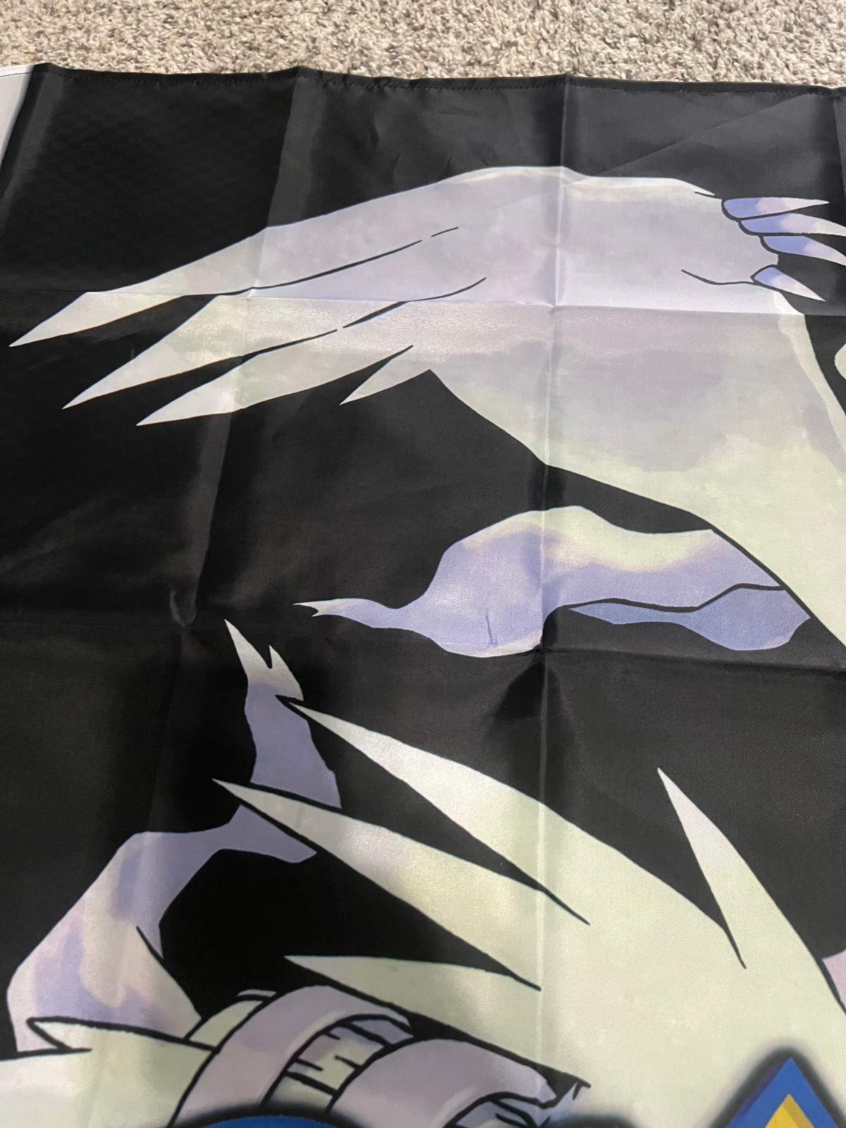 Pokemon Black Version DS Custom Wall Flag Banner Tapestry 3 x 3 Ft