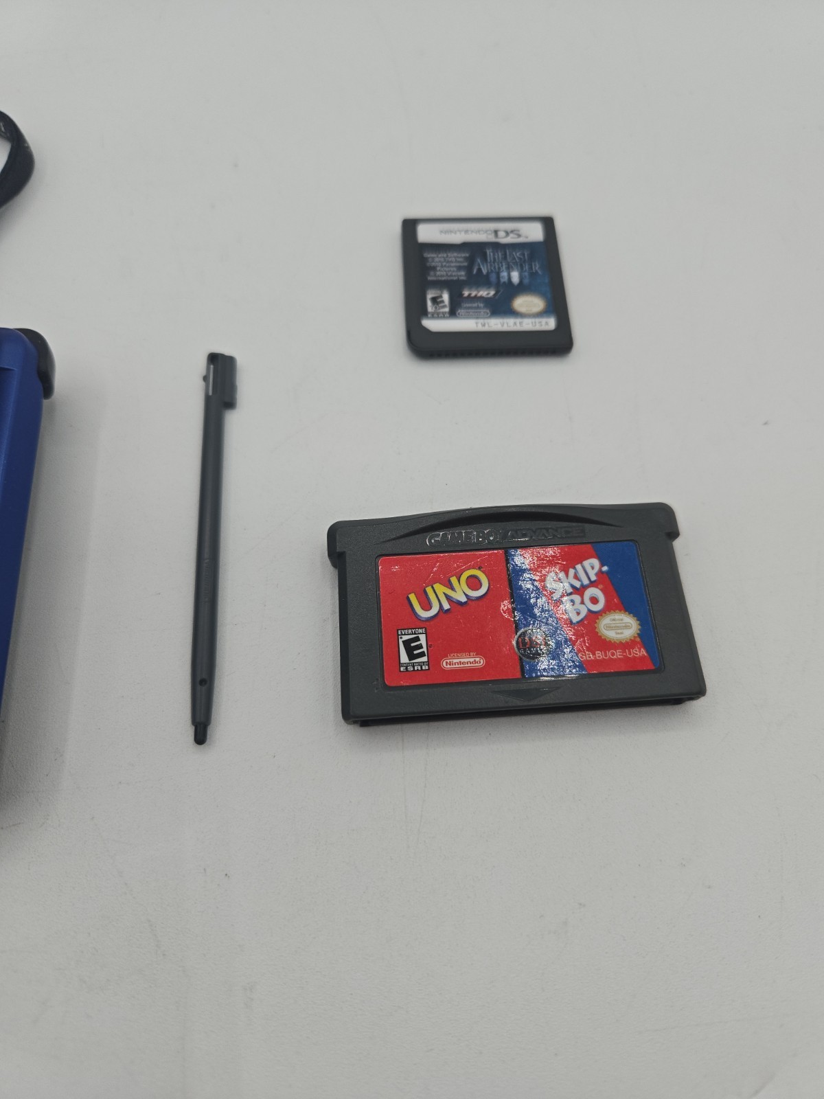 Nintendo DS Model NTR-001 Cobalt Blue Tested Working Console Charger Games Minty
