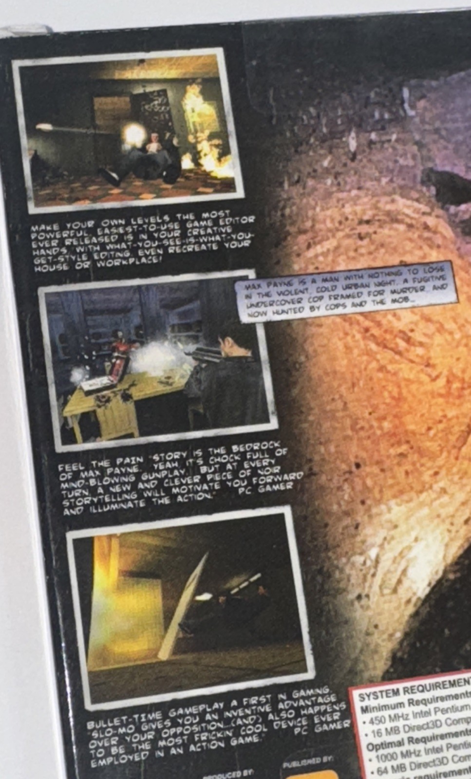 Max Payne – First Person Shooter PC Computer Game by Rockstar Games – New/Sealed