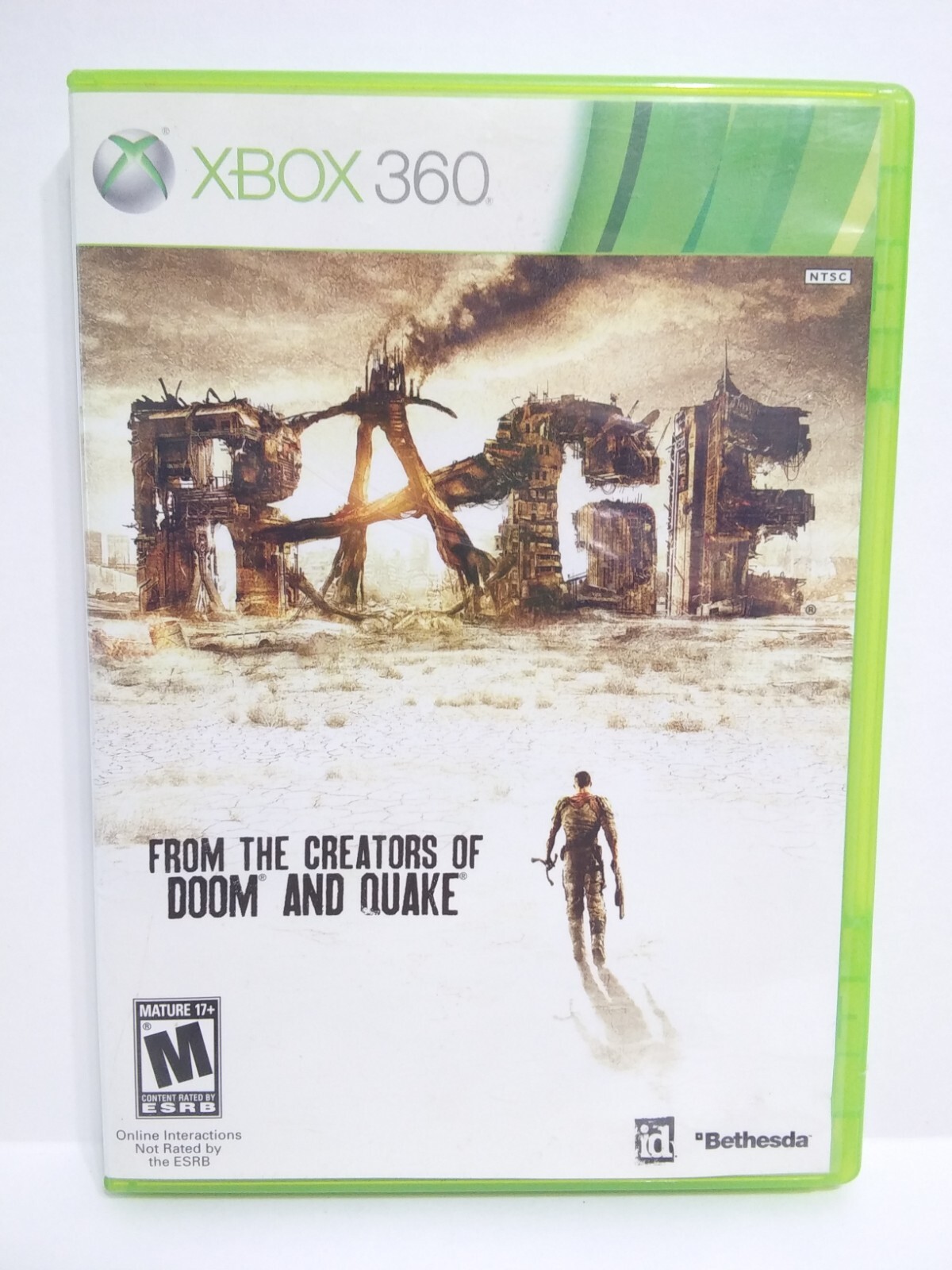 Rage Microsoft Xbox 360 Video Game