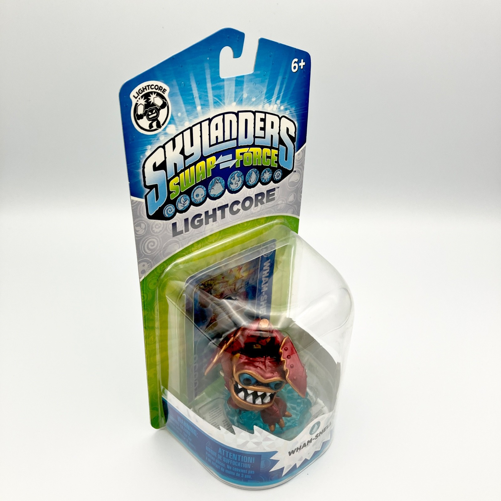 Skylanders Swap Force Wham Shell Lightcore Figure NIB Activision NEW SEALED