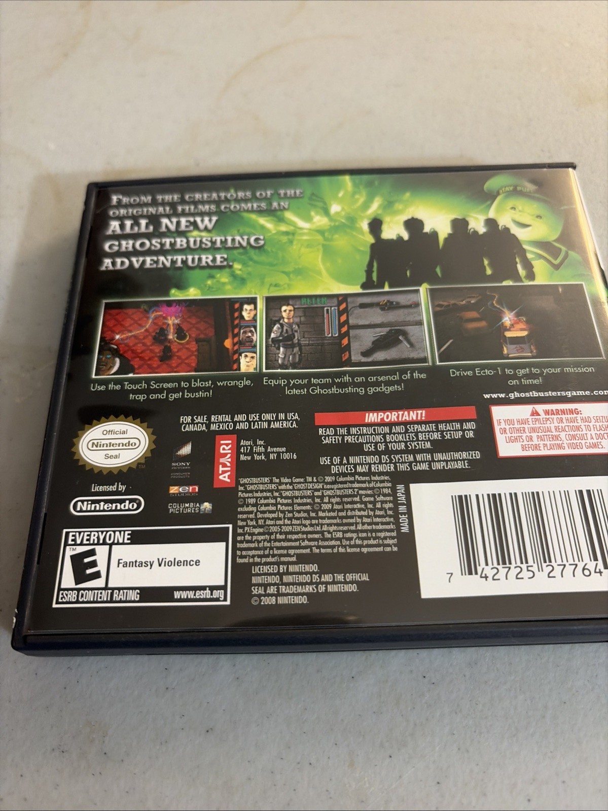 Ghostbusters: The Video Game for Nintendo DS 2009. CIB
