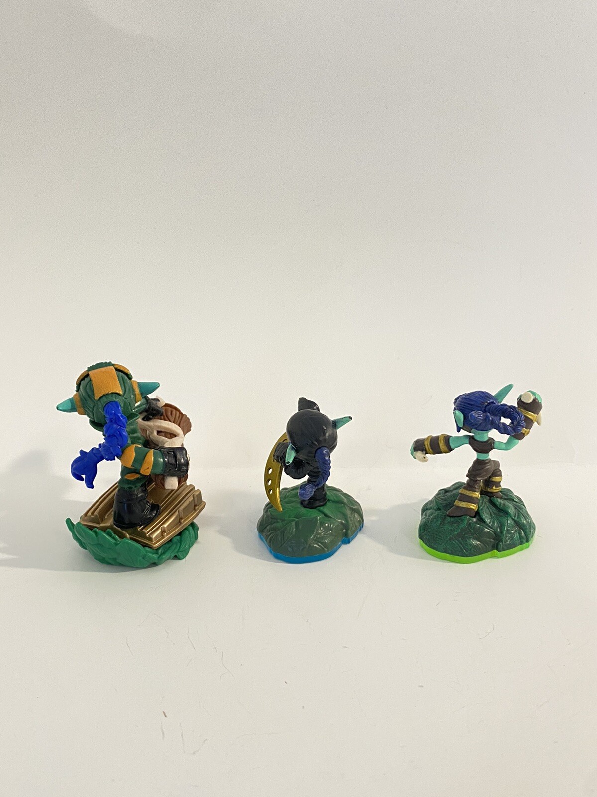 Skylanders 3 pc Stealth Elf Figure set by activision ninja elf shooter elf