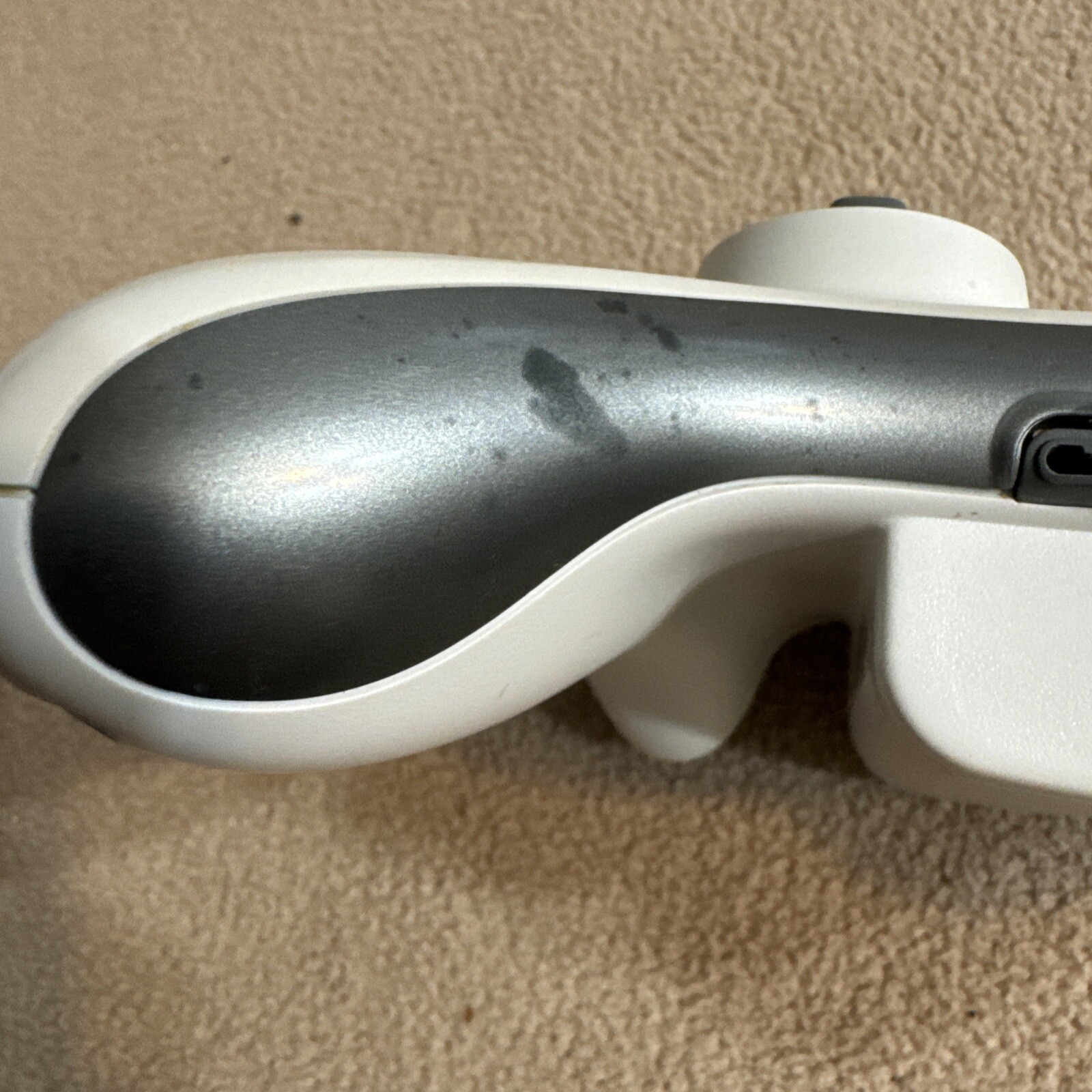 Microsoft Xbox 360 Wireless Controller – White/Silver Tested Working
