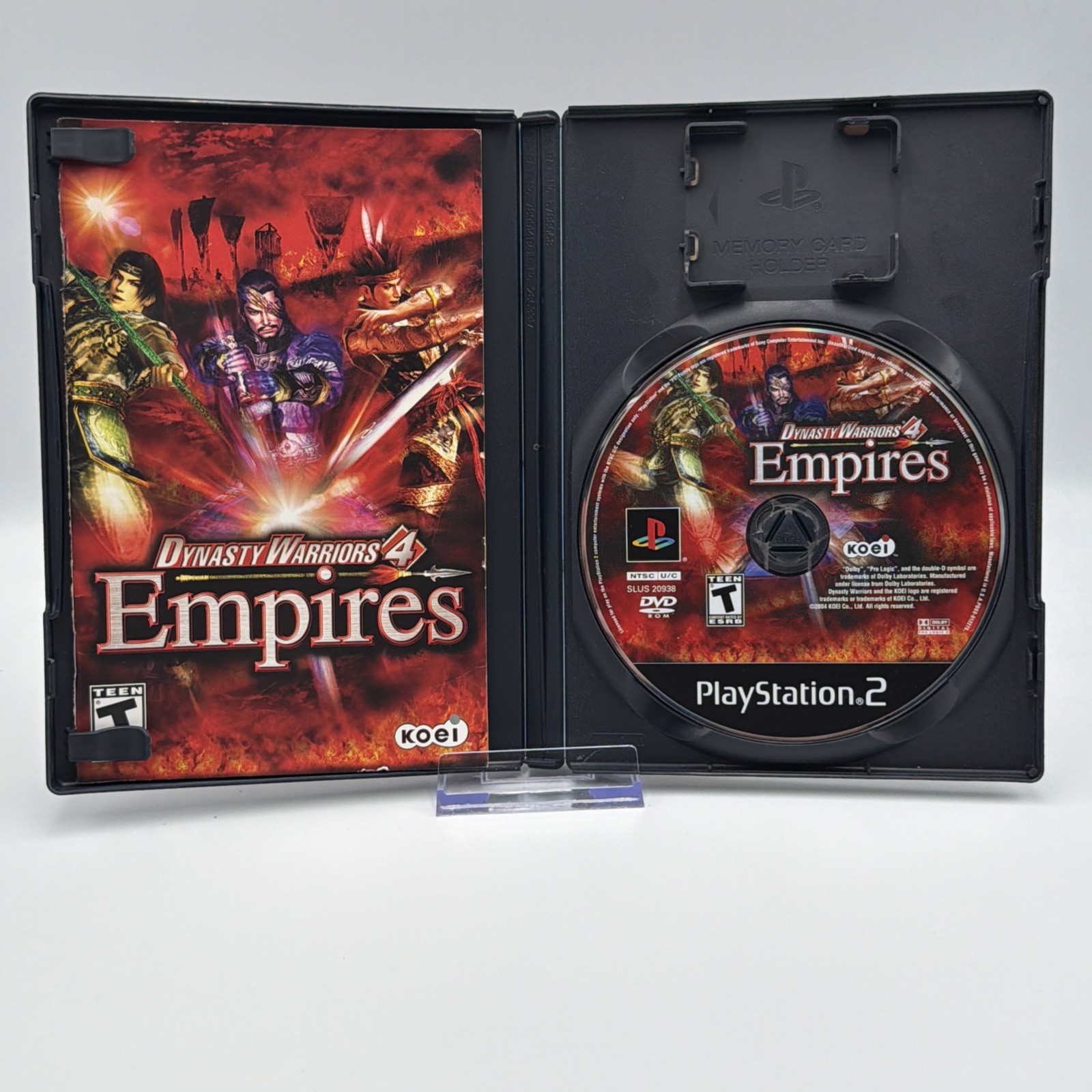 Dynasty Warriors 4 (Sony PlayStation 2, 2004) PS2 CIB Complete Manual Reg Card