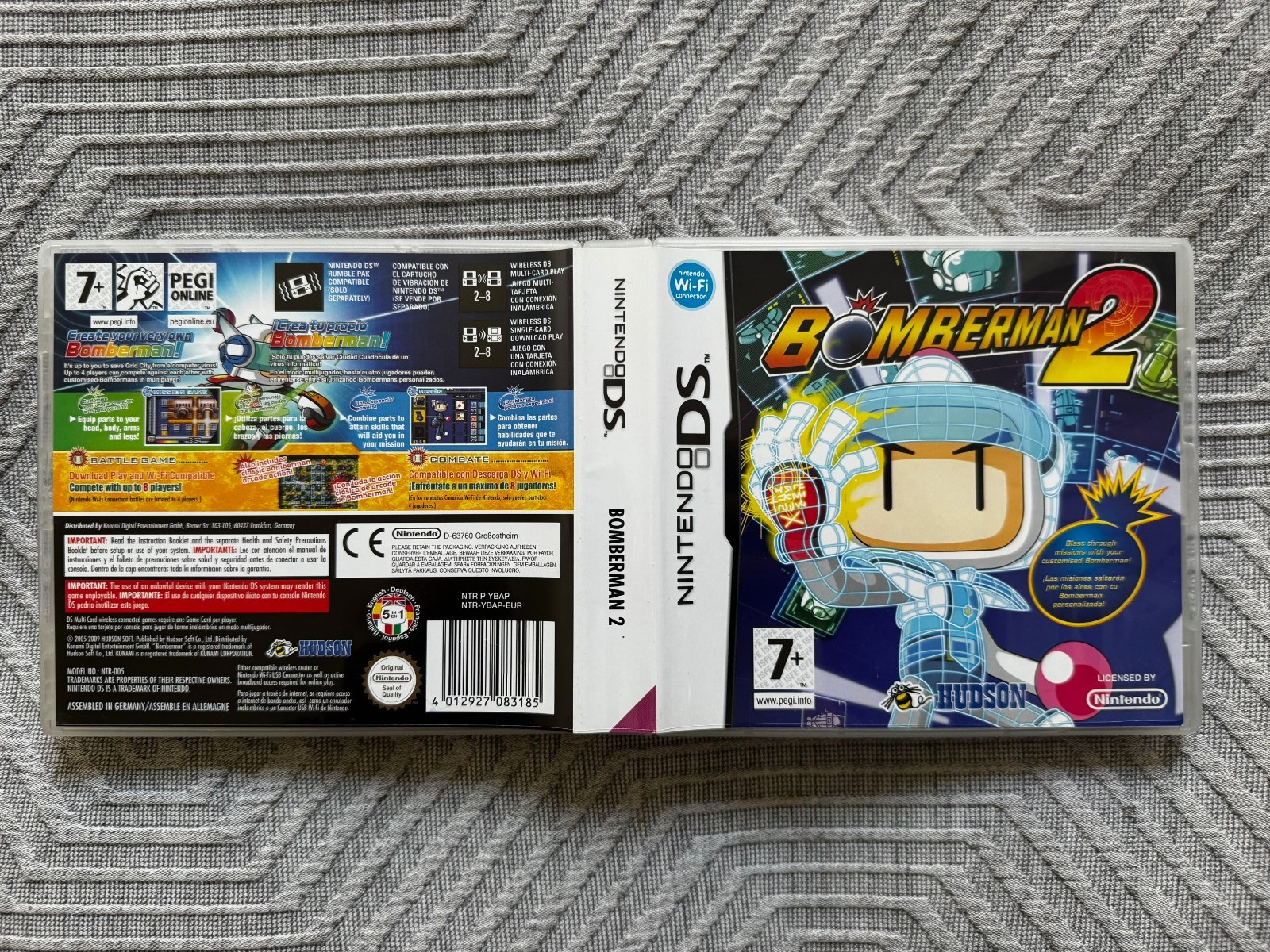 ds BOMBERMAN 2 Game Lite DSi 3DS Nintendo REGION FREE PAL Version