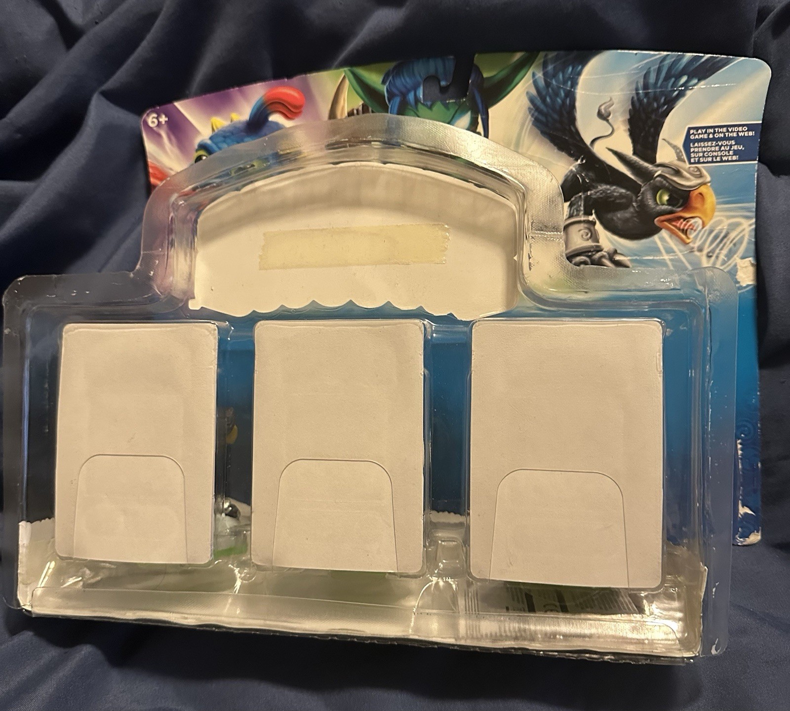 2011 Skylanders 3-Pack Wrecking Ball Stealth Elf Sonic Boom Figures Spyros NEW