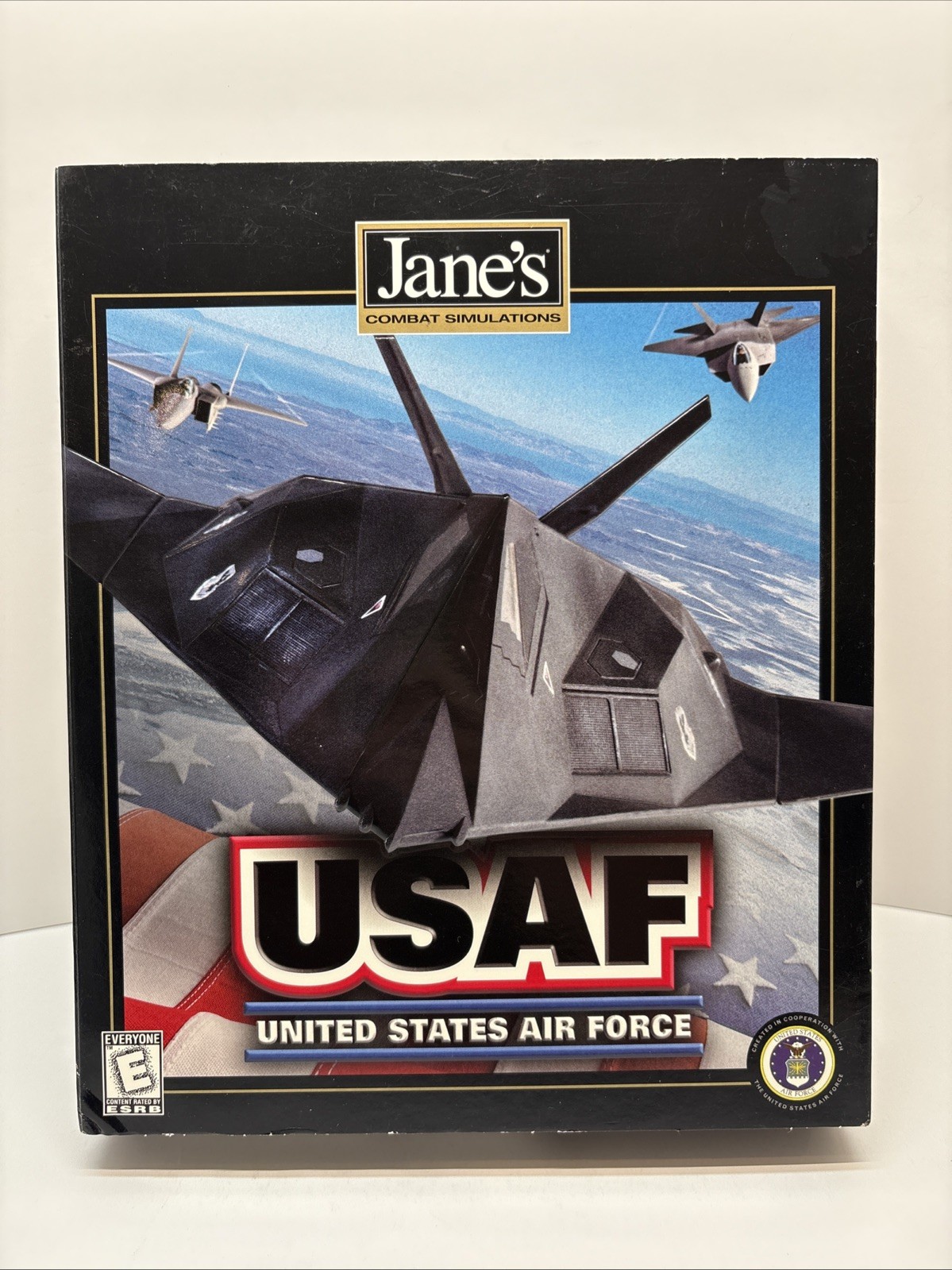 Jane’s USAF United States Air Force (1999) Big Box Combat Simulator PC CD-ROM