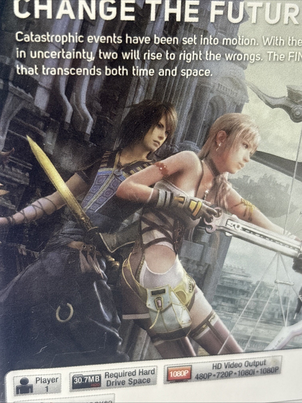 Final Fantasy XIII-2 PlayStation 3 PS3 PS 3 Square Enix RPG Complete CIB