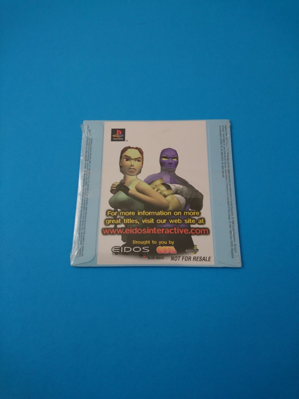 NEW EIDOS VOLUME 3 DEMO CD Soul Reaver Tomb Raider PlayStation 1 PS1 NEW SEALED
