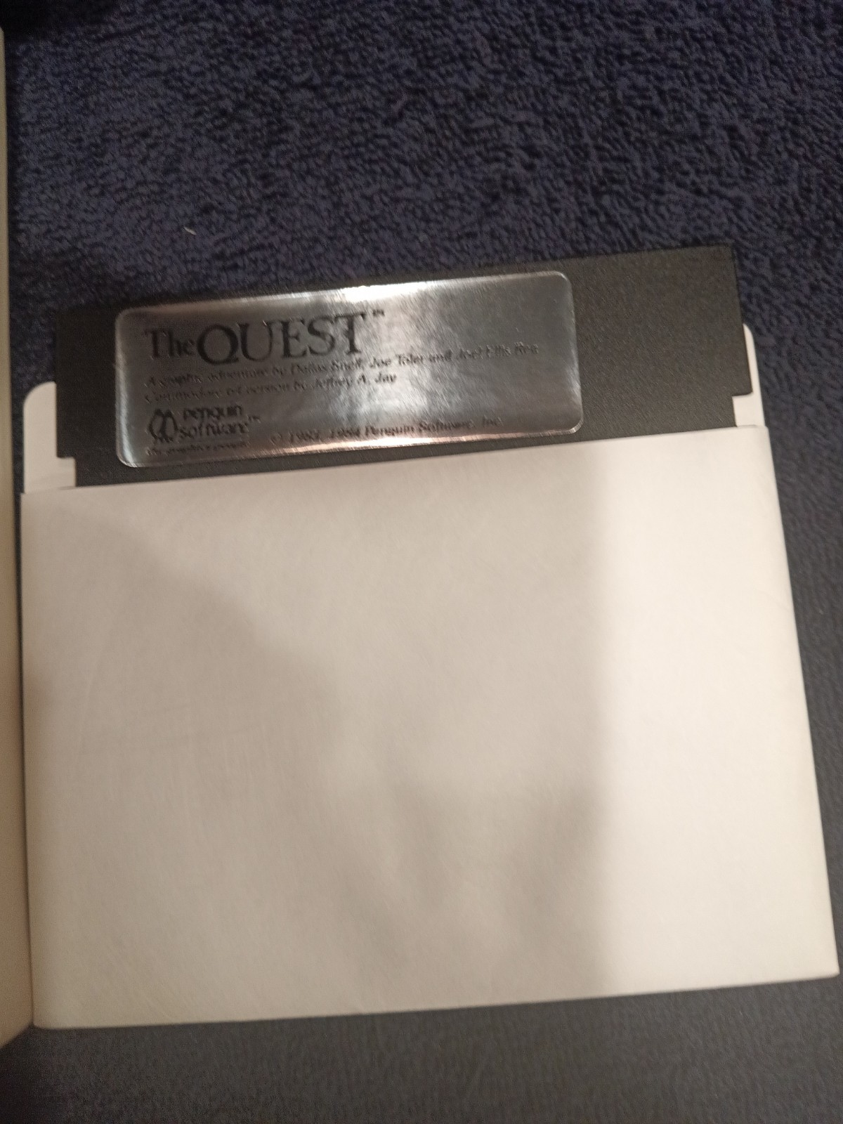 The Quest Commodore 64 Game Disk The Quest Commodore 64 Game Untested RARE!!!!