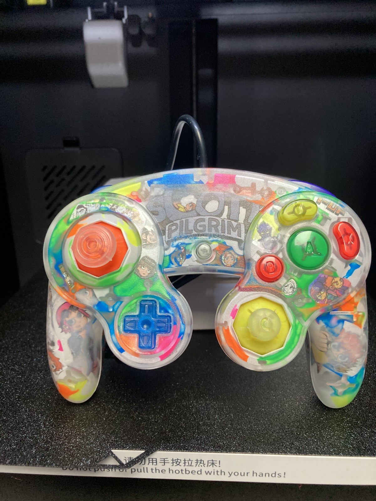 Nintendo GameCube Controller – Scott Pilgrim EX *GLOW IN THE DARK*