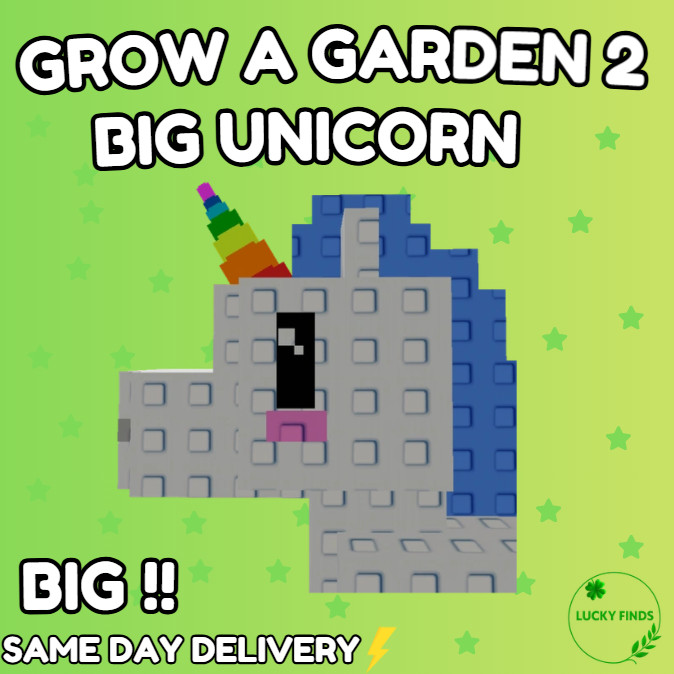 🔥Grow a Garden 2 Roblox✨Big! Unicorn | Fast & Easy