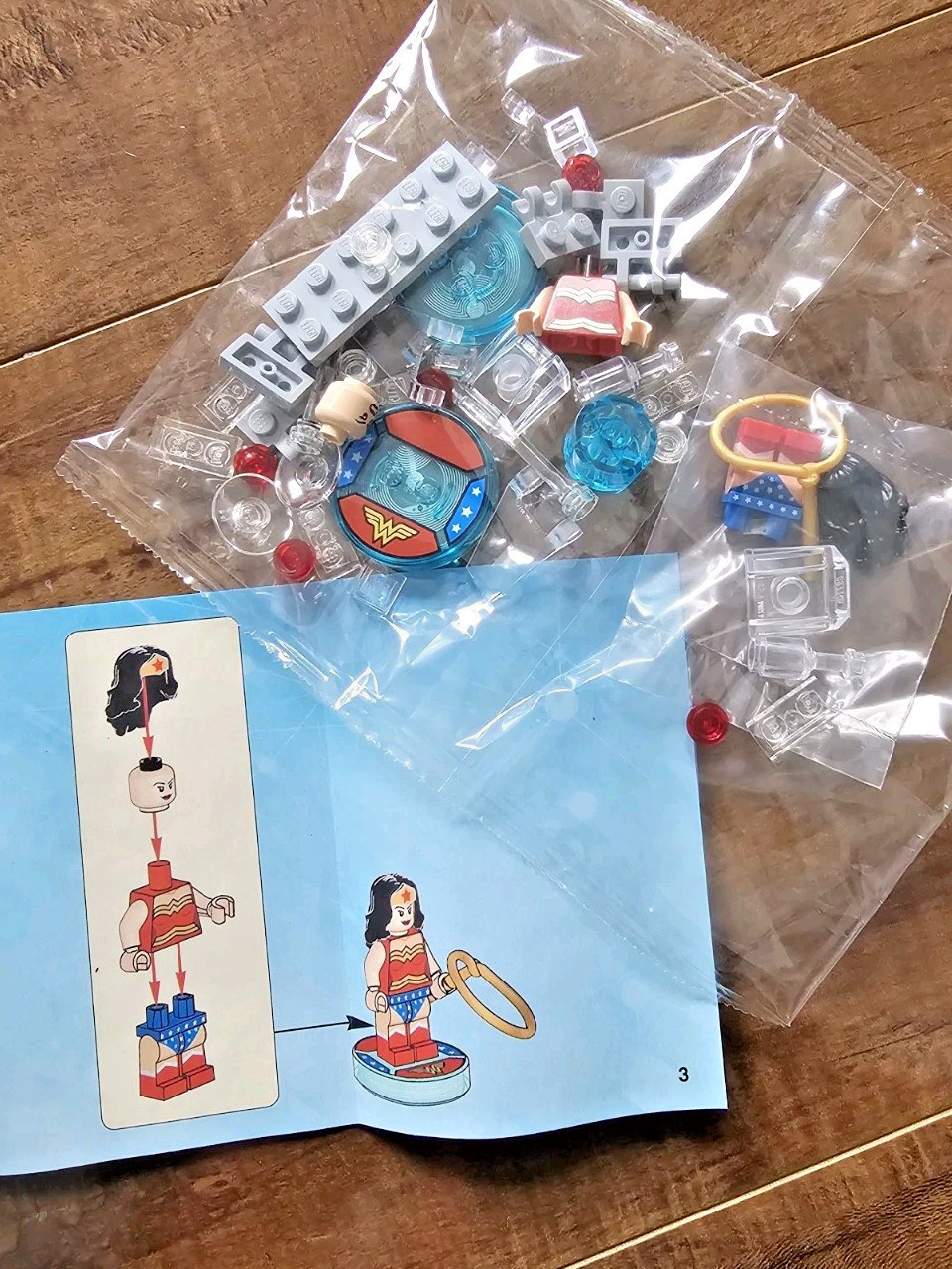 LEGO Dimensions DC Comics FUN PACK 71209 Wonder Woman & Invisible Jet OPEN BOX