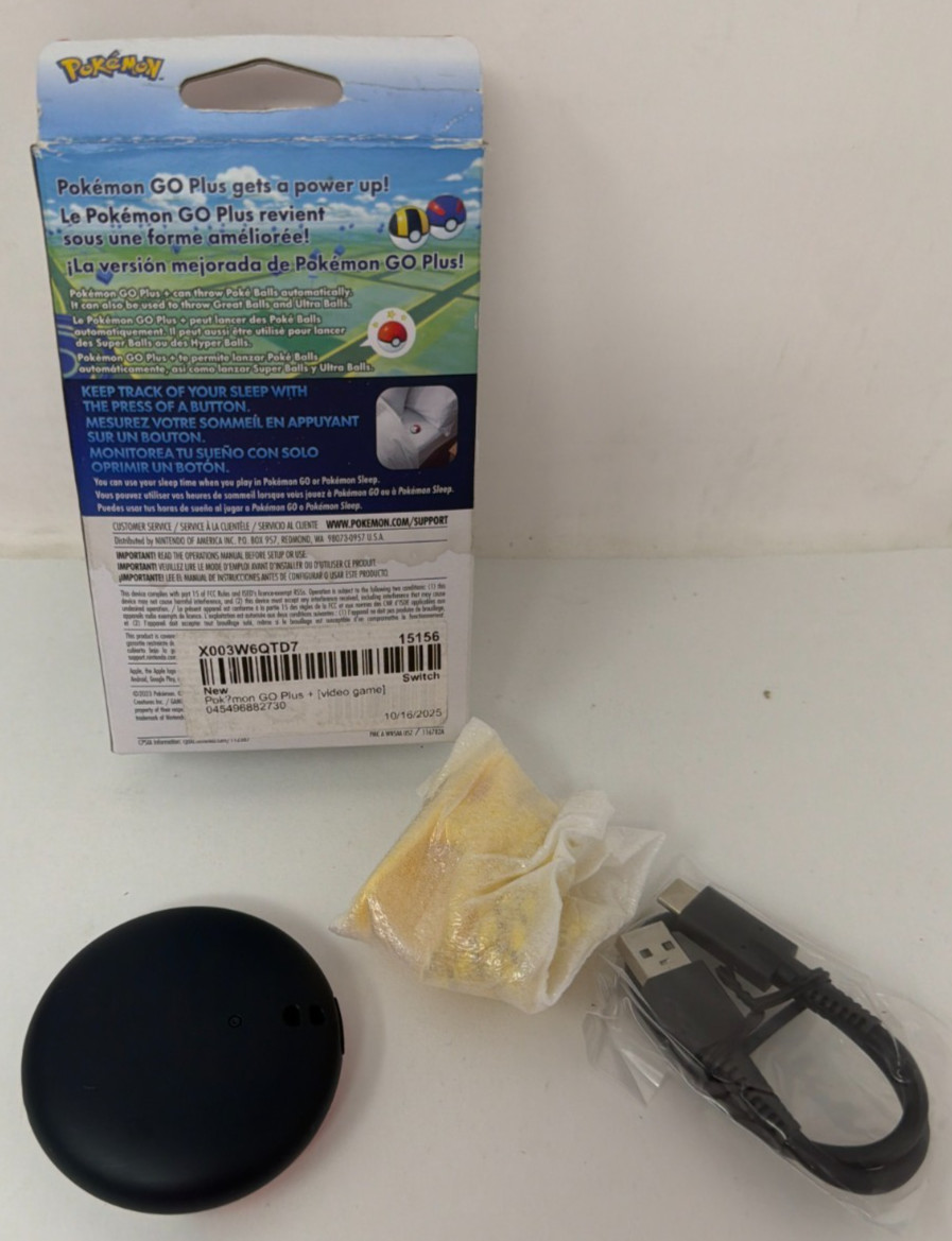 Pokemon Go Plus+ US Version Complete Tested & Works!