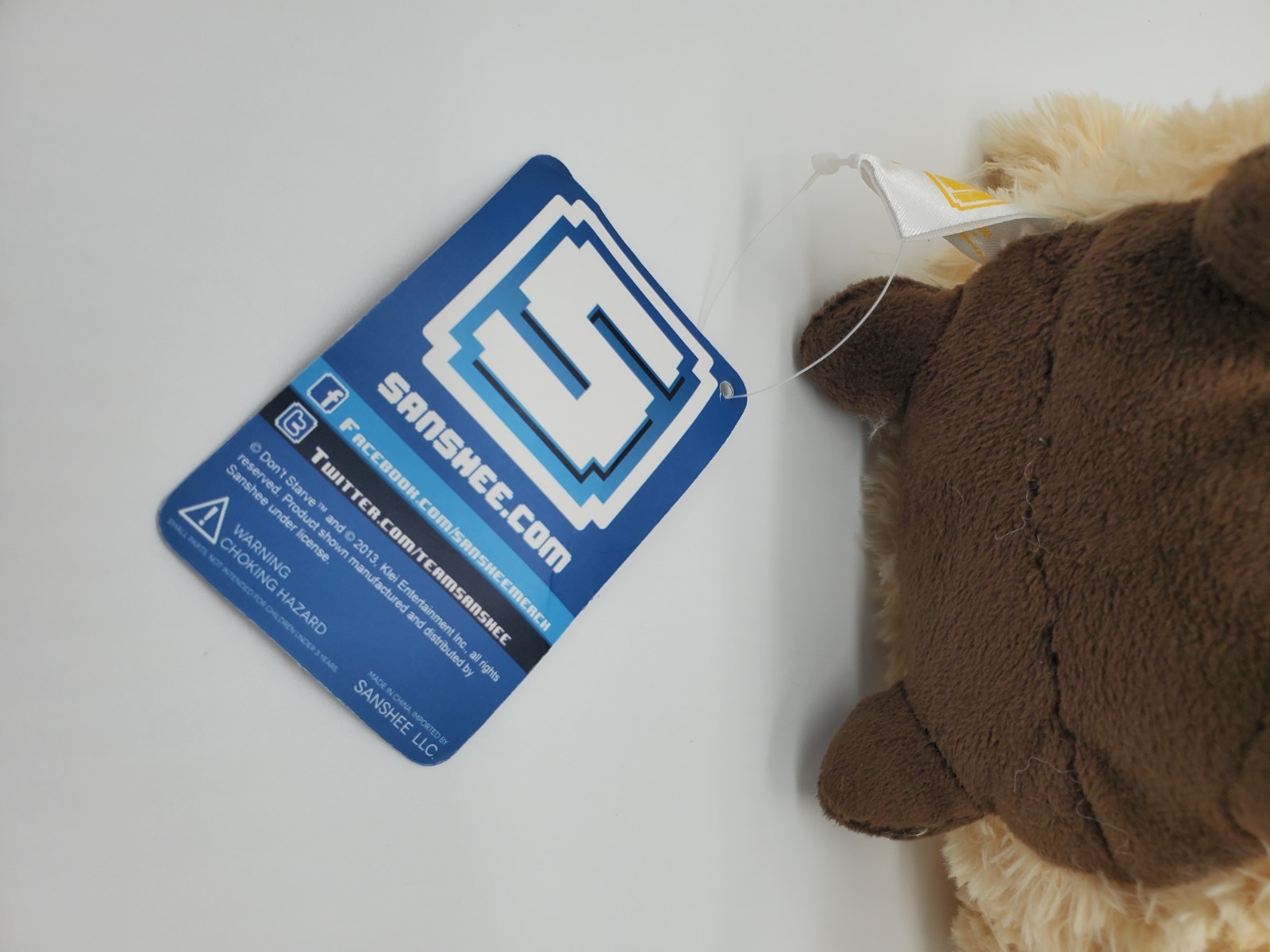 Don’t Starve Beefalo Plush Toy Klei Game Collectible Sanshee Rare New With Tag