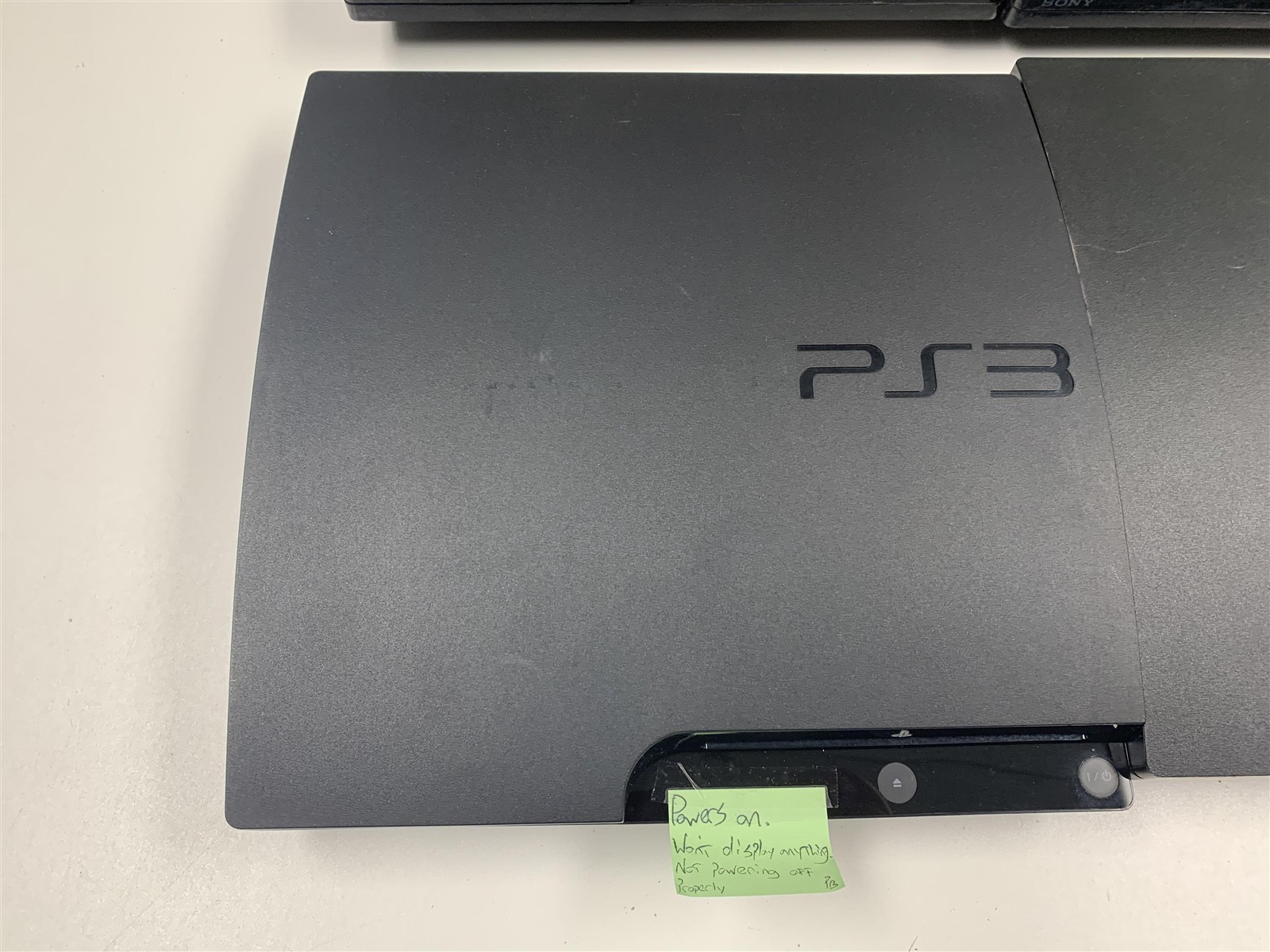 Lot of 6 Sony PS3 Slim Consoles Parts Repair Not Working Damaged AS IS