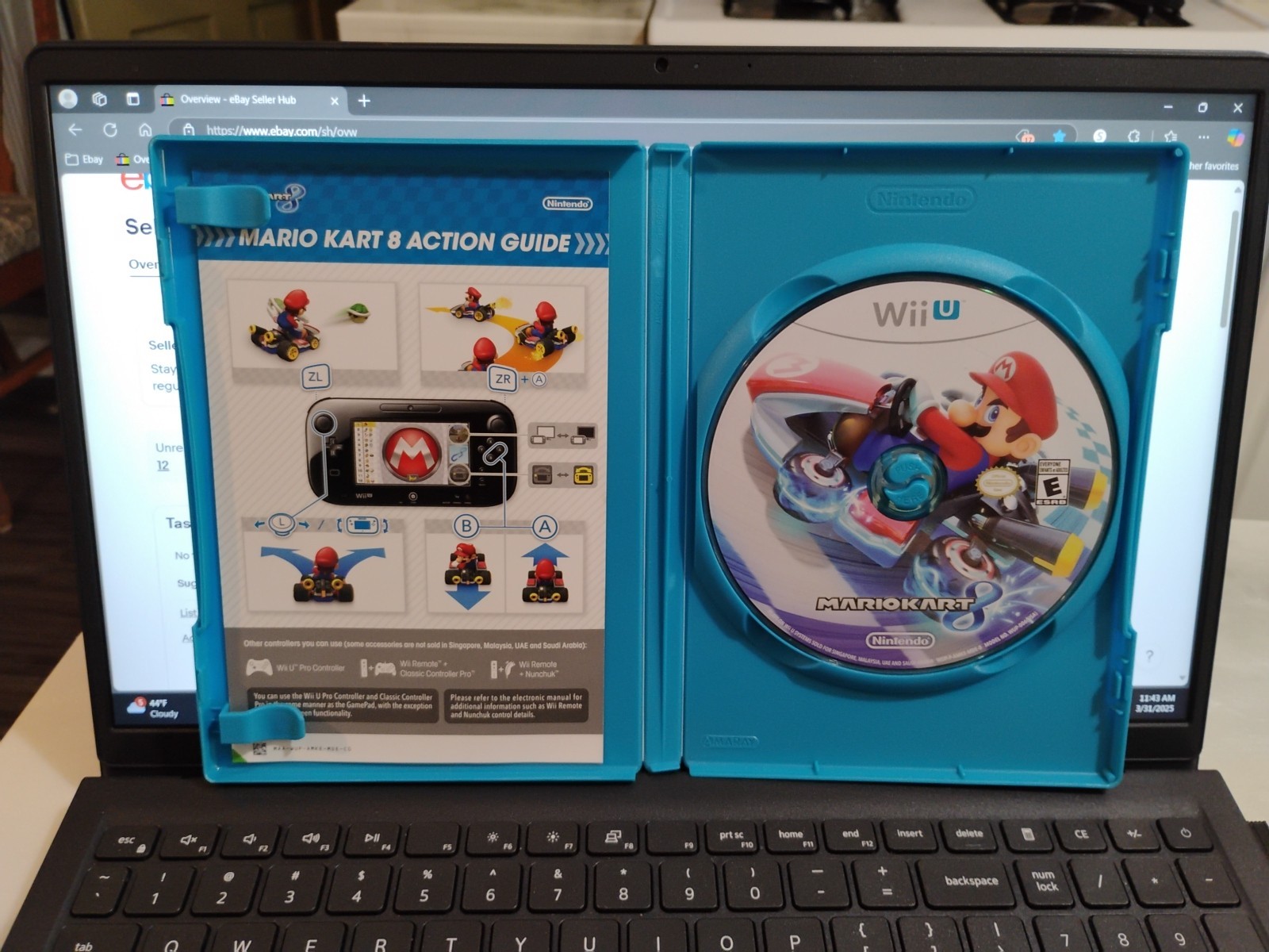 Mario Kart 8 (Wii U) NTSC-M Middle East Singapore UAE Saudi Arabia Region Lock