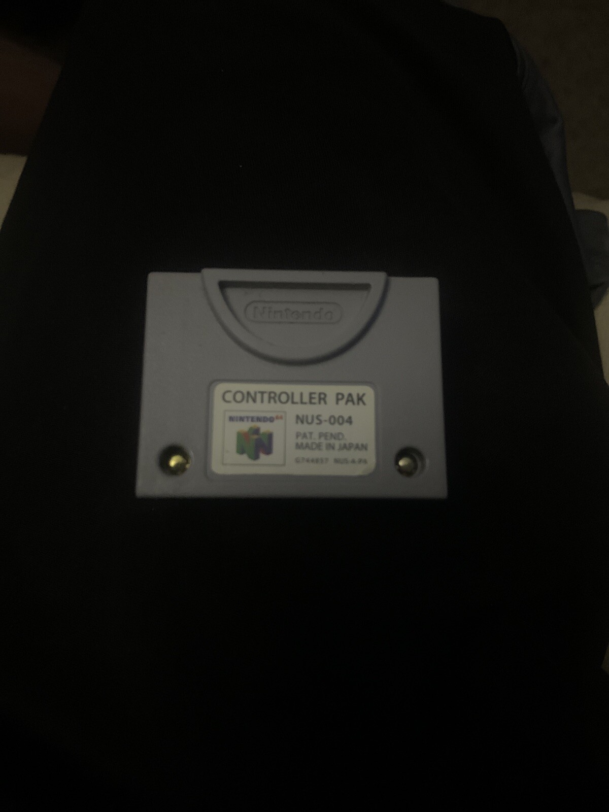 Nintendo 64 Controller Memory Pak
