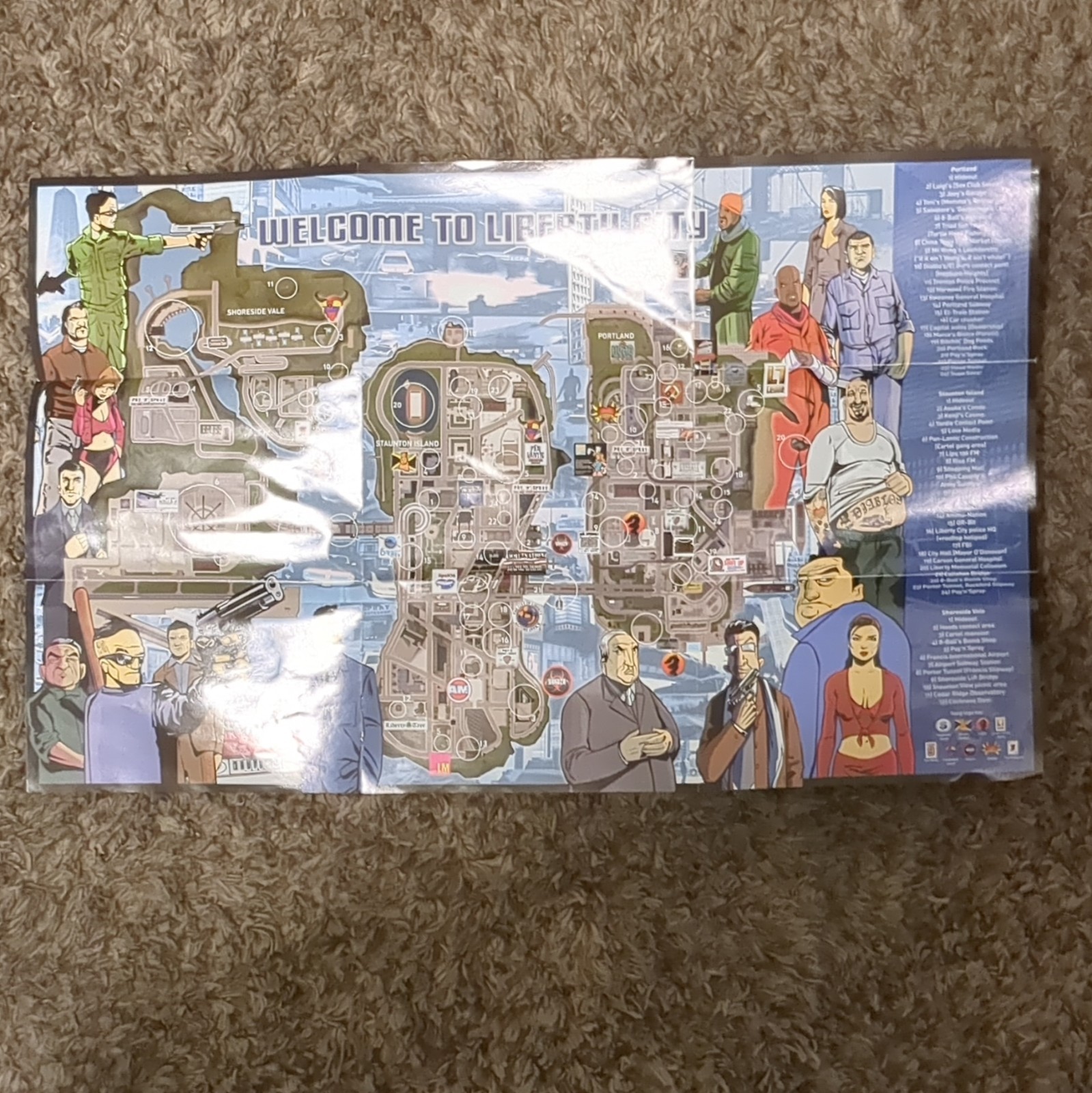 Rockstar Games Grand Theft Auto III (Xbox) Manual Included w/ Case Disc Map