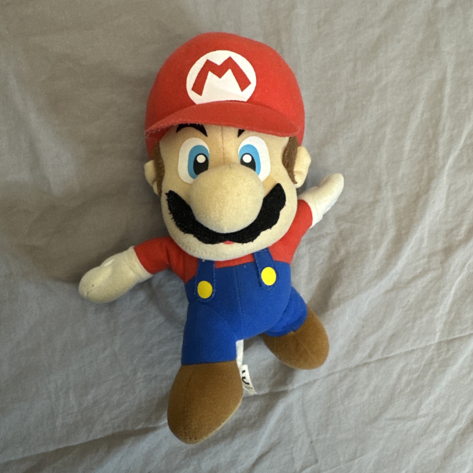 2008 Nintendo Super Mario Bros 8” Mario Running Plush Toy
