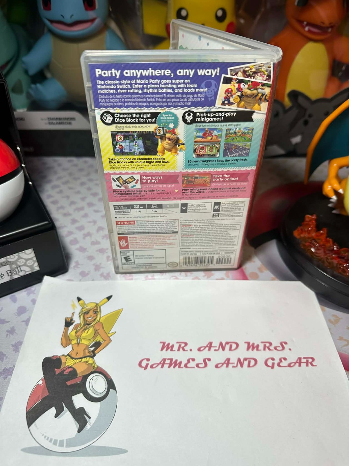 Super Mario Party – Nintendo Switch With Case And Slip Insert