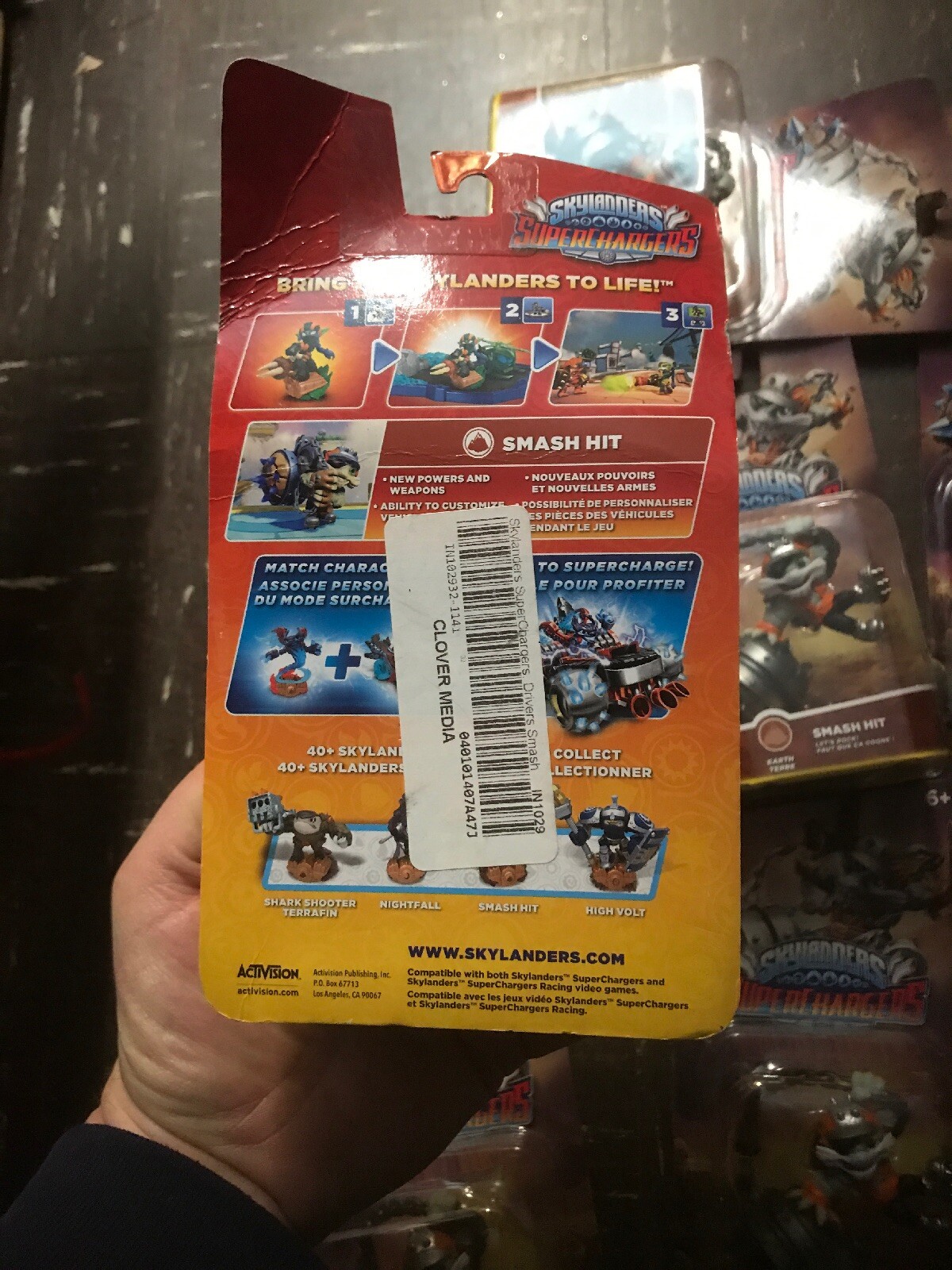 Lot Of 10 Skylander Superchargers Smash Hit Figure Wholesale Resale