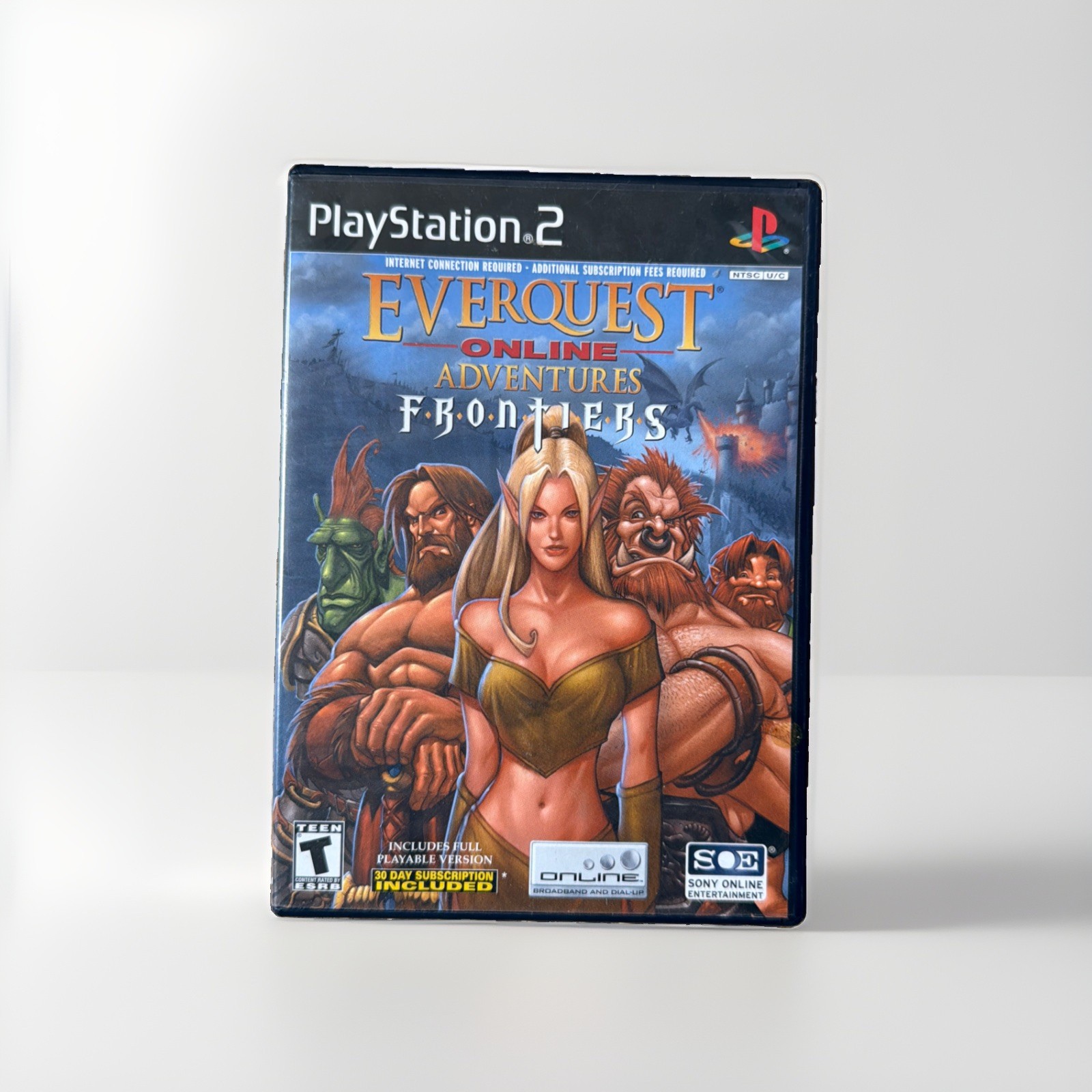 EverQuest Online Adventures: Frontiers (PS2) – Authentic CIB Good Condition