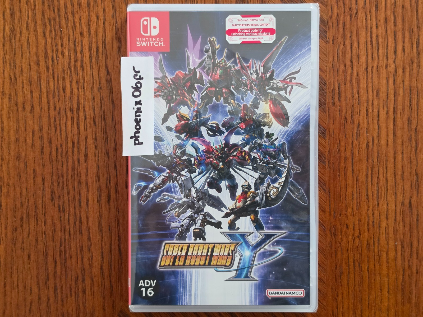 Brand New! Super Robot Wars Y Asia Import ADV (Nintendo Switch) Factory Sealed!