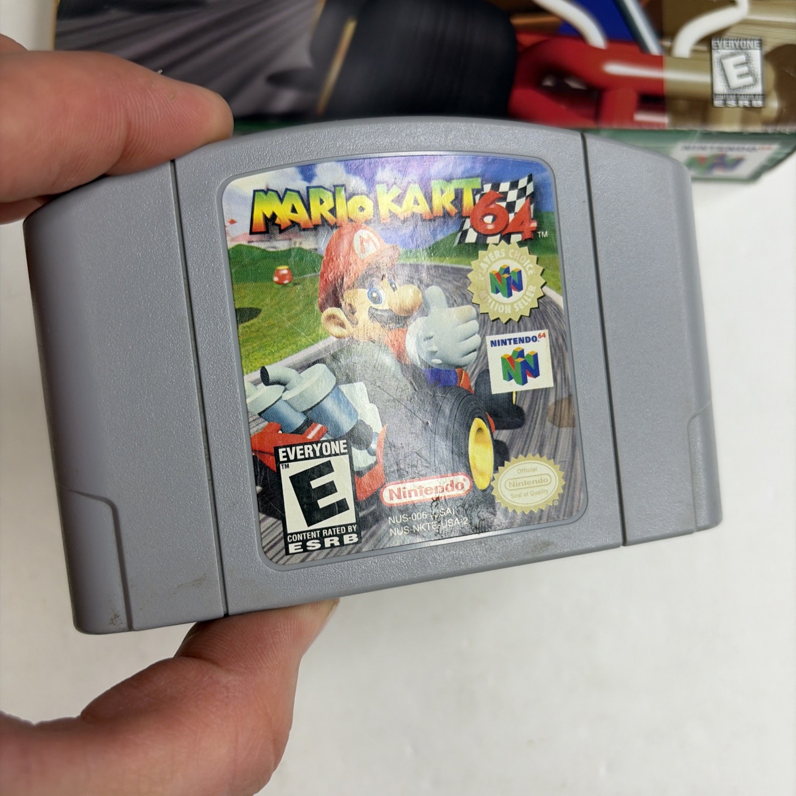 Mario Kart 64 (Nintendo 64 N64) In Original OEM Box Works Authentic