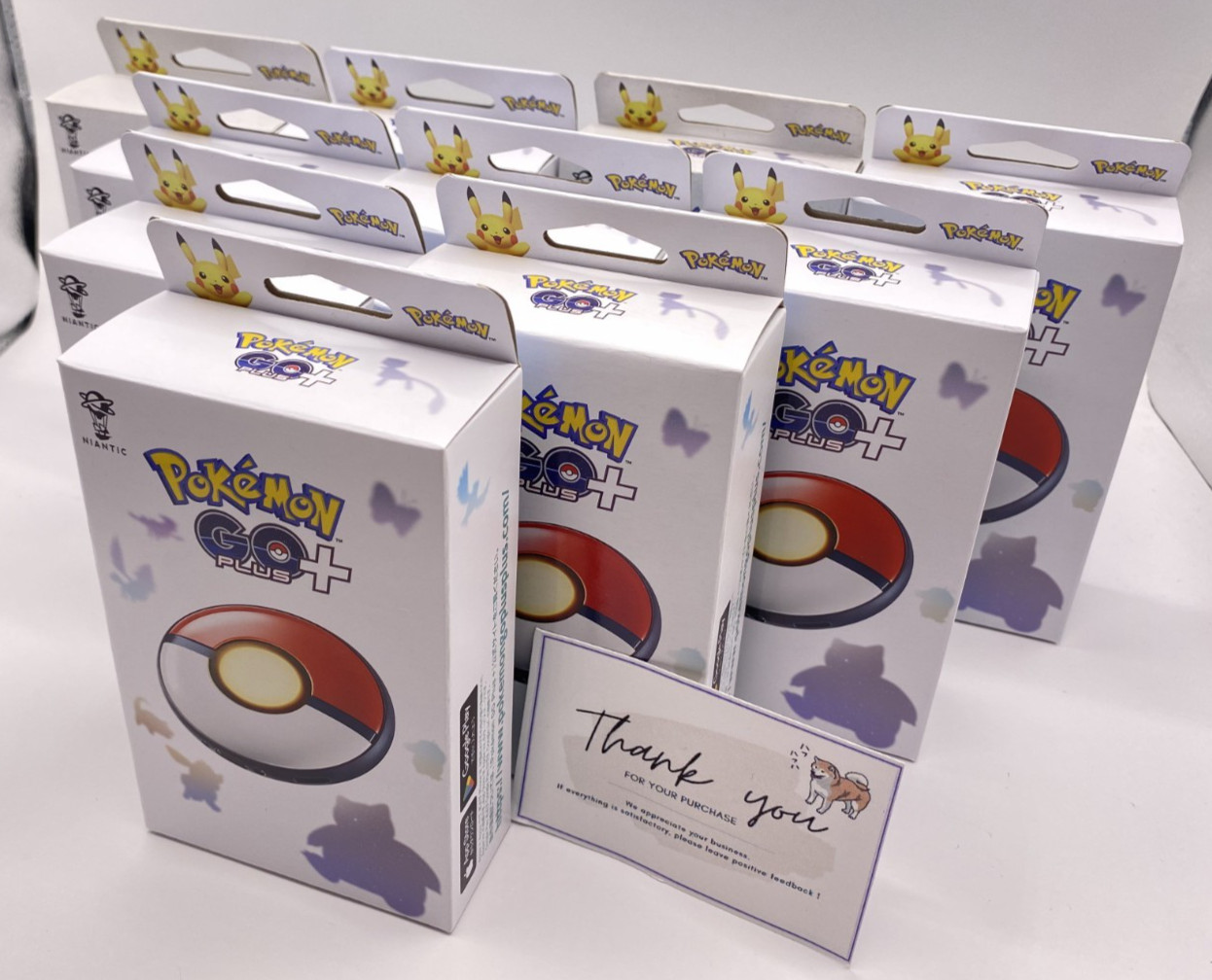 NEW Pokemon GO Plus + 2023 Pokemon Center from JAPAN 10 pieces
