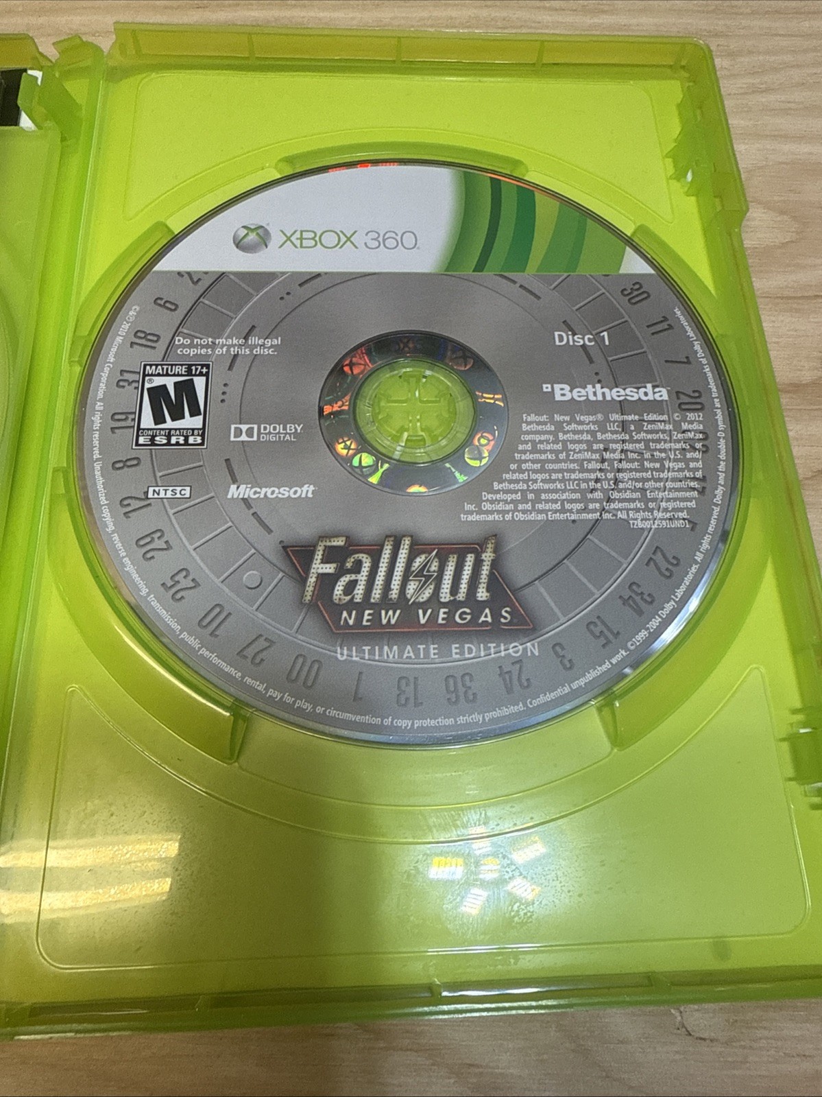 Fallout: New Vegas — Ultimate Edition (Xbox 360, 2012) CIB Verified Working
