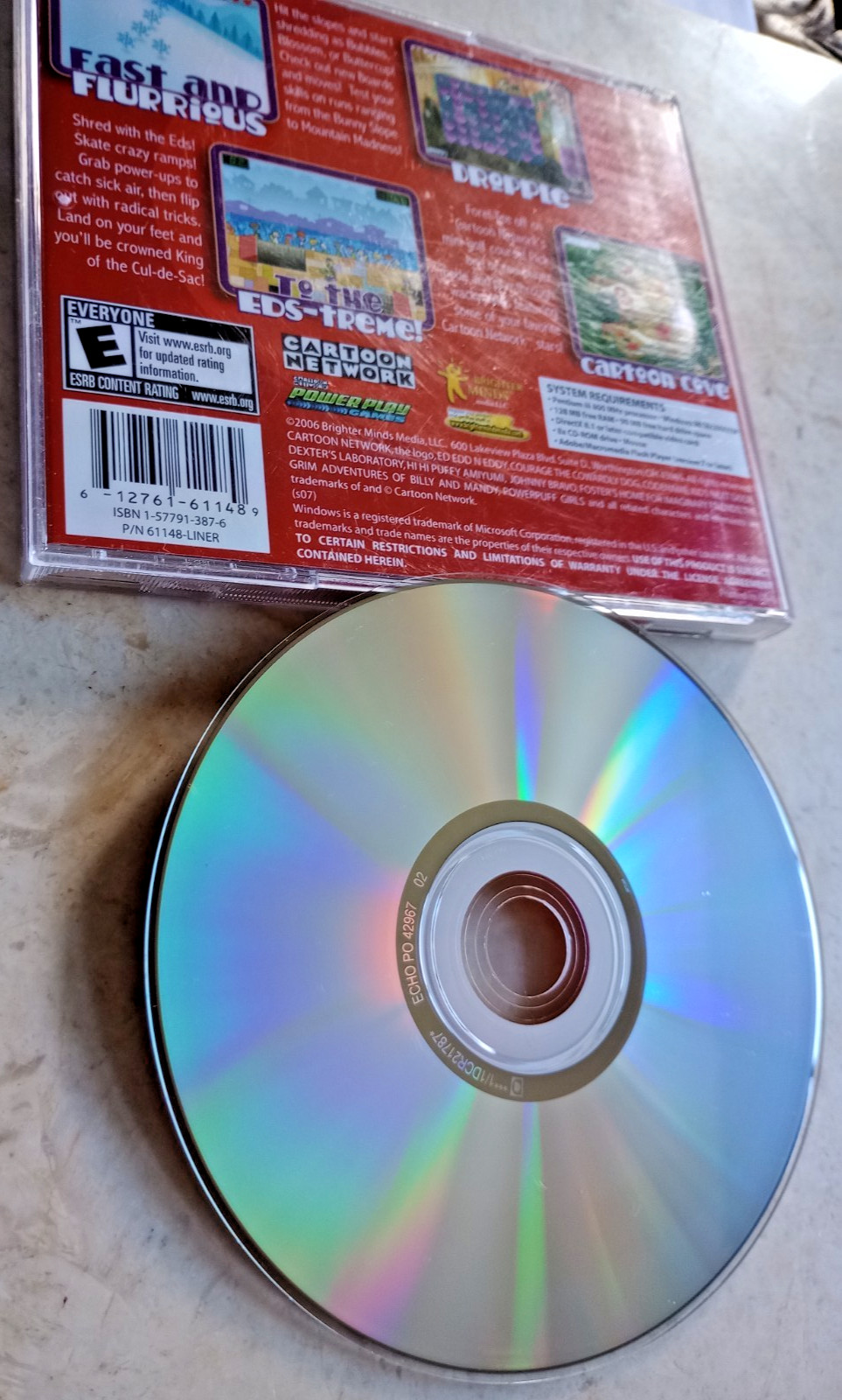 CARTOON NETWORK ALL STARS PC CD ROM DISC VIDEO GAME