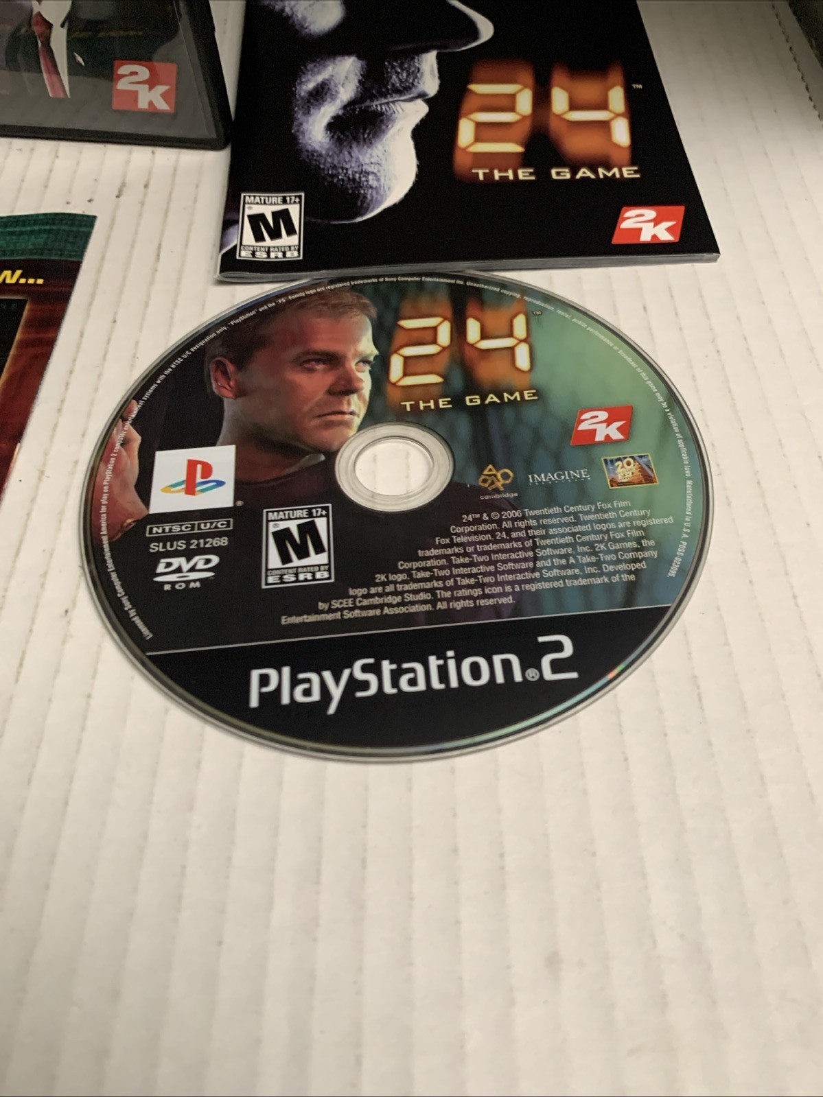 24 The Game – Sony Playstation 2 Pristine Condition See Pics PS2 More In Store
