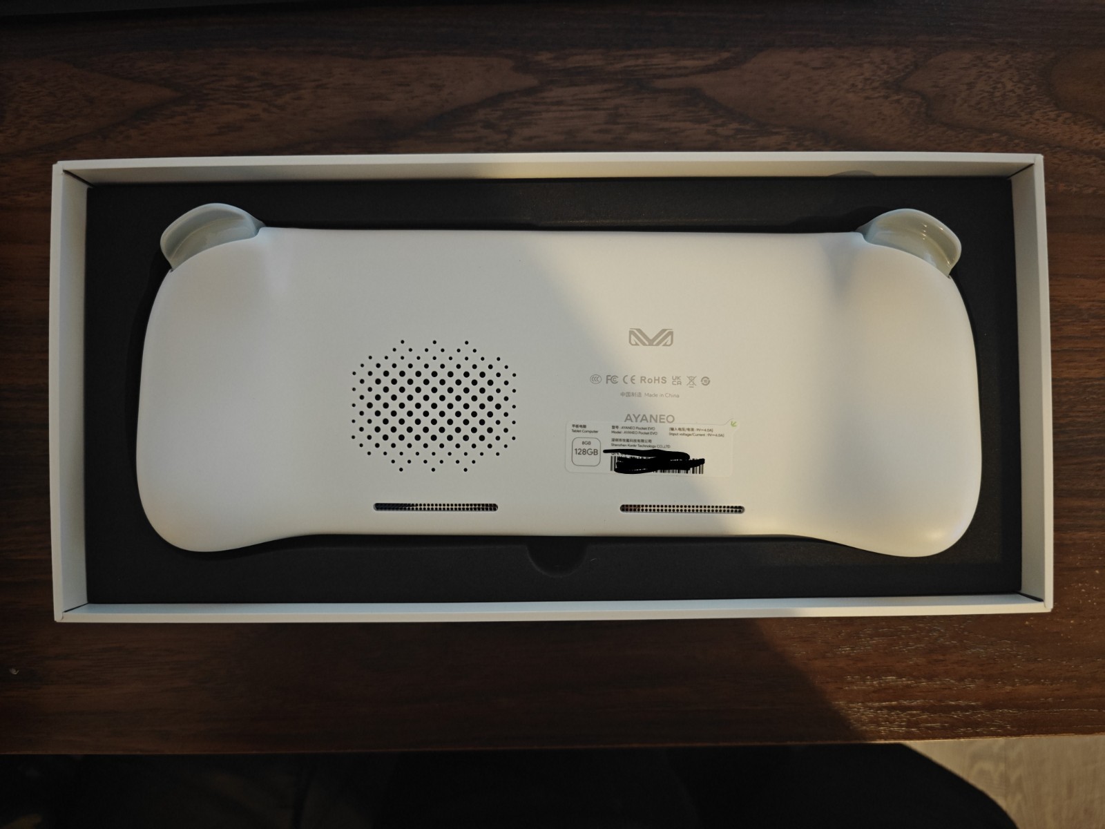 Pristine AYANEO Pocket EVO 7″ OLED 165Hz Sky White 8GB/128GB Android Handheld