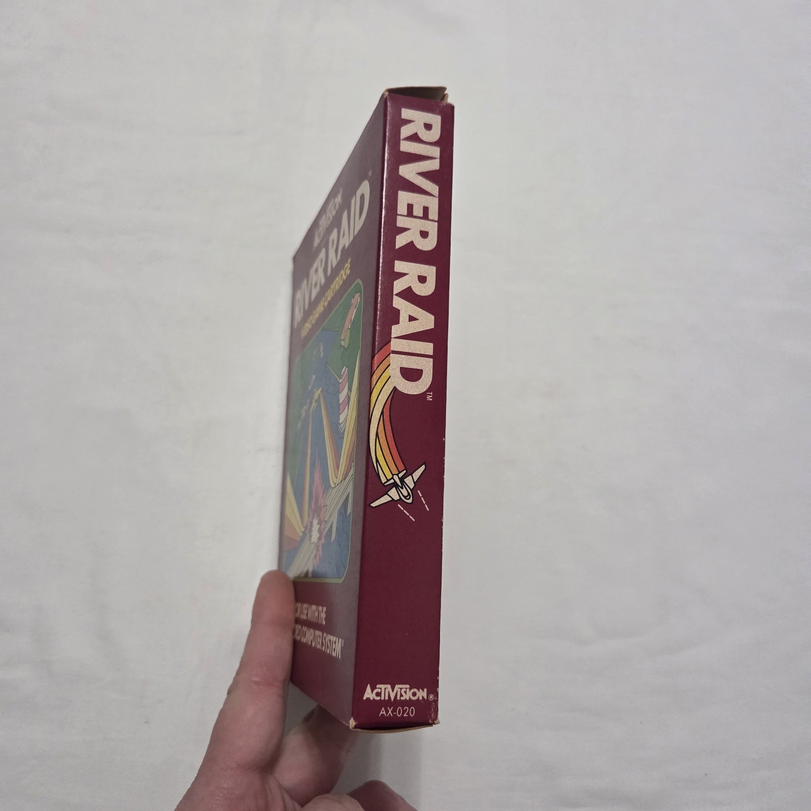 River Raid (Atari 2600, 1982) Complete In Box CIB w/ Manual & Paperwork