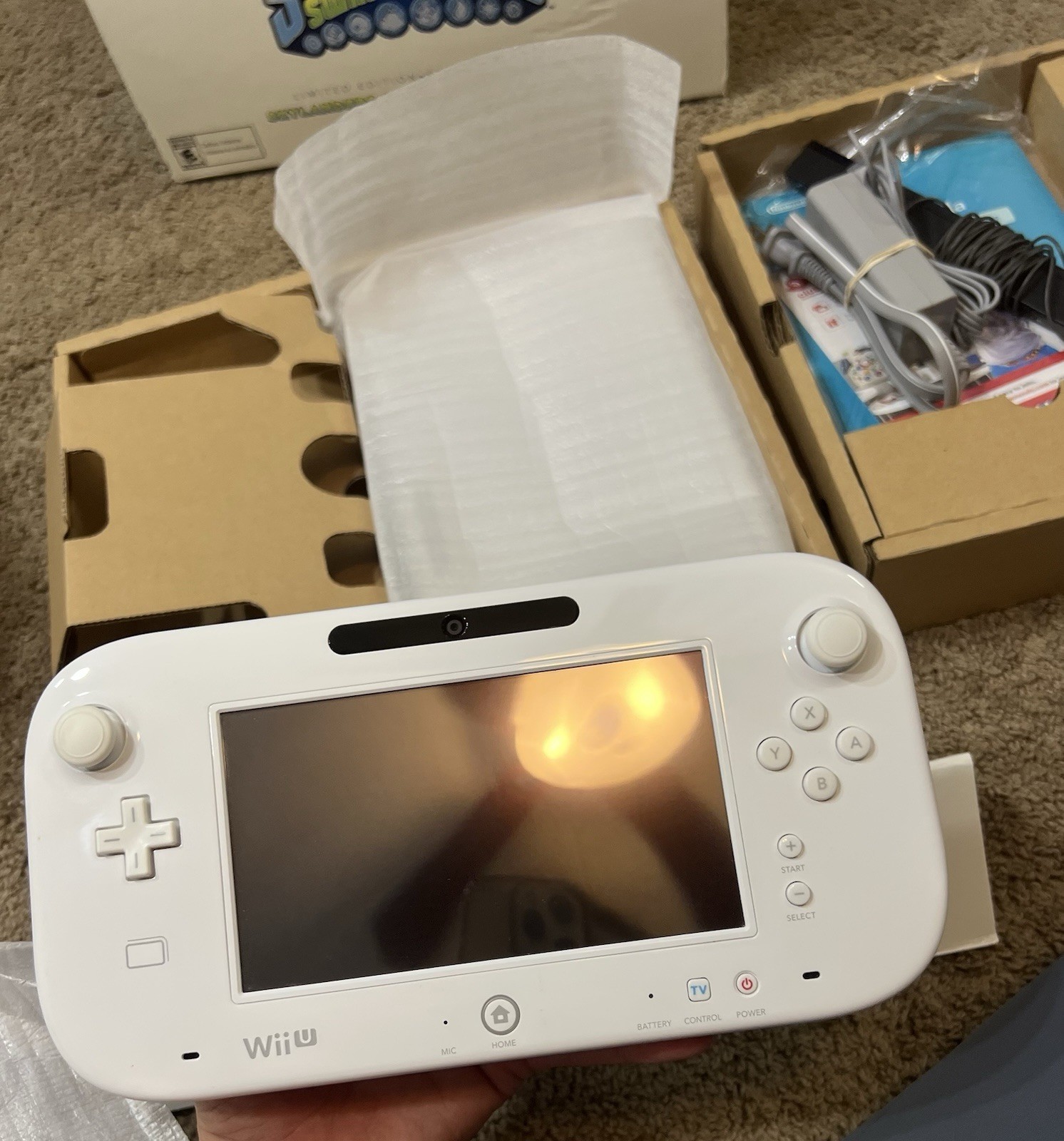 Nintendo WiiU Wii U Skylanders Limited Edition Console Bundle White New in Box