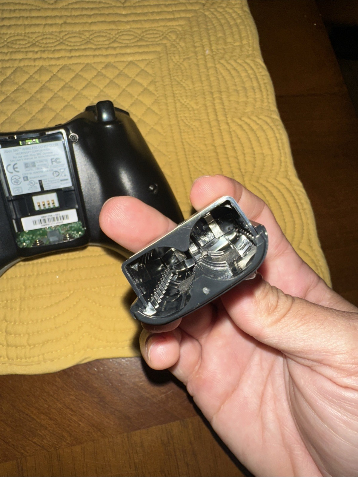 OEM Microsoft Xbox 360 Black And gray Wireless Controller Tested