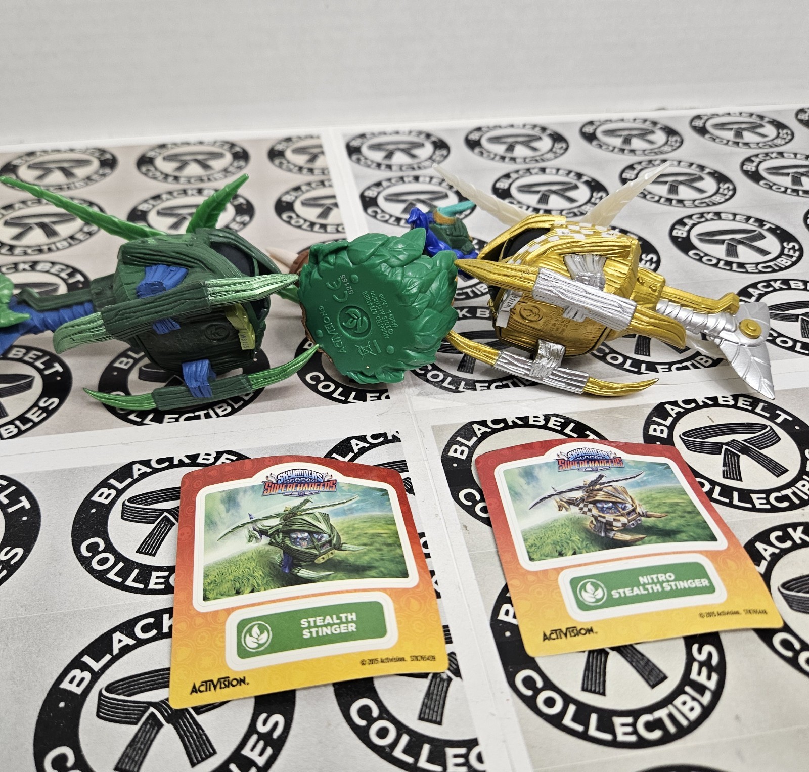 Lot Of 3 Skylanders Superchargers Stealth stingers & Stealth Elf