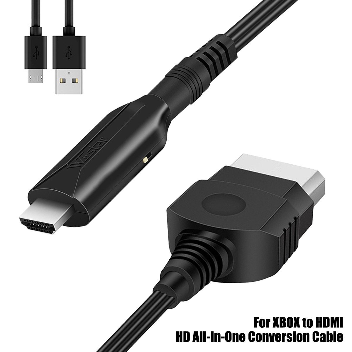 For Original Xbox to HDMI Cable 1M Xbox Classic to HDMI Adapter 1080i 720p HD