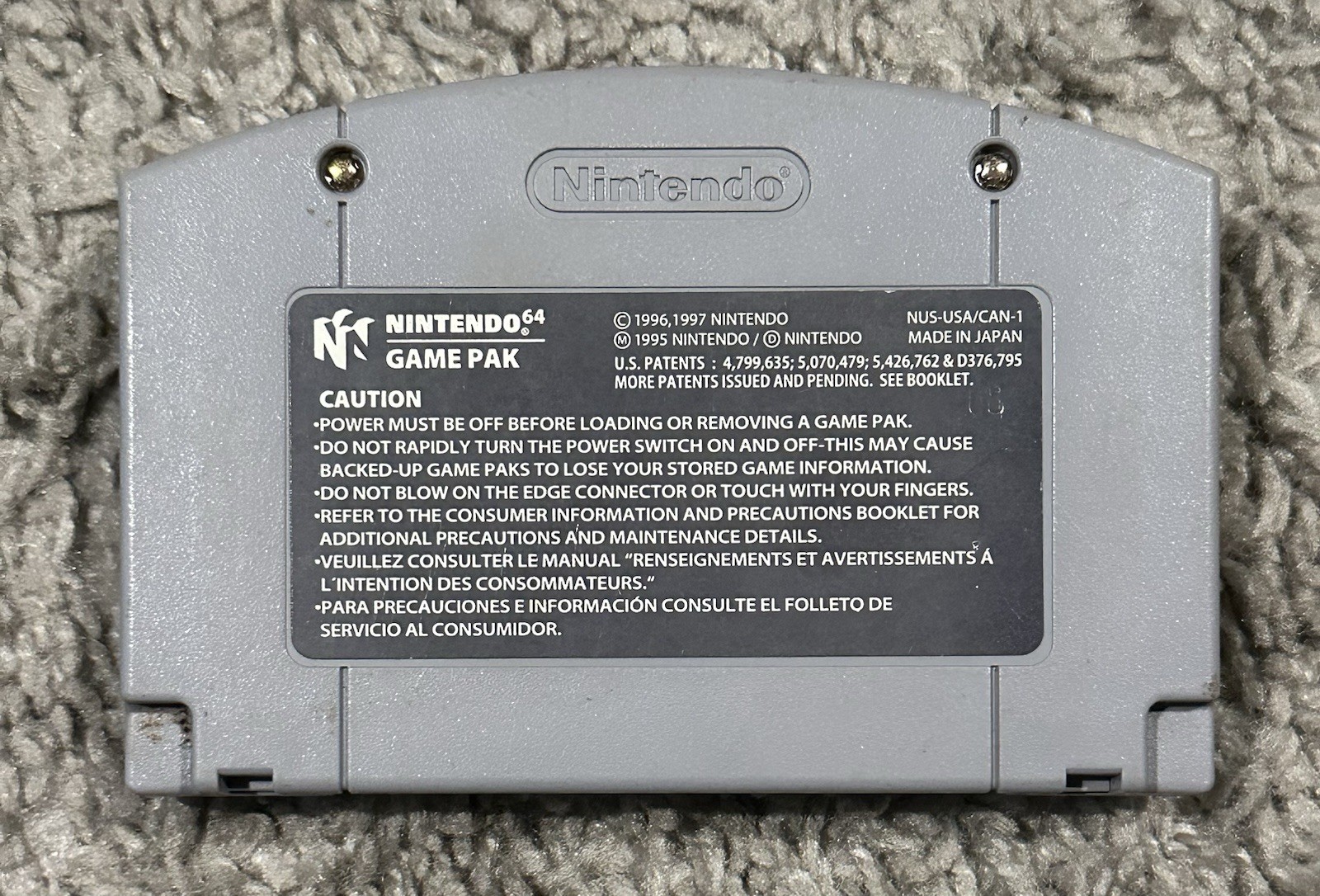 Mario Party 2 (Nintendo 64, 2000) N64 Authentic Cartridge