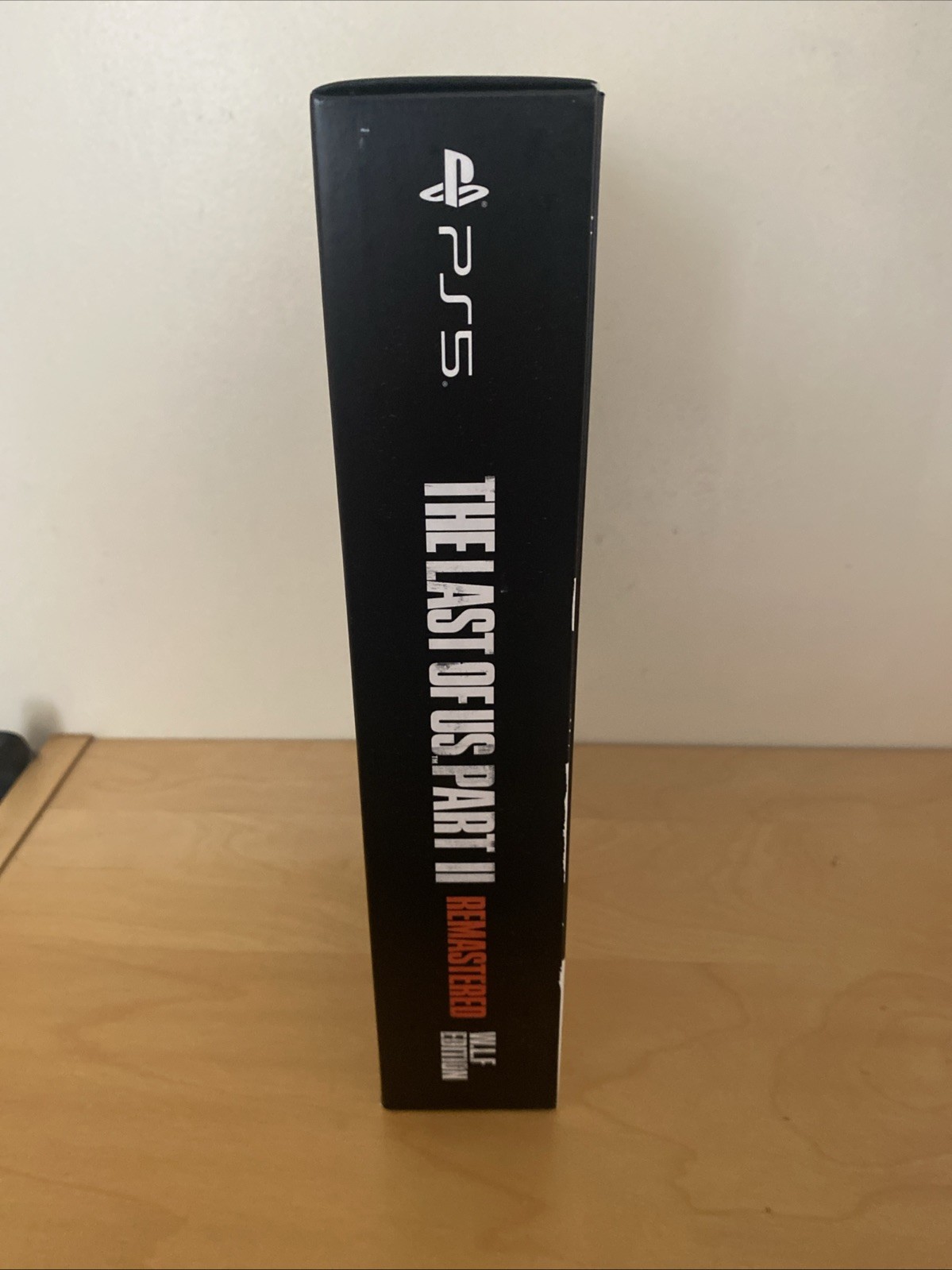 The Last of US Part II Remastered WLF Edition For PS5 Video Game Sealed