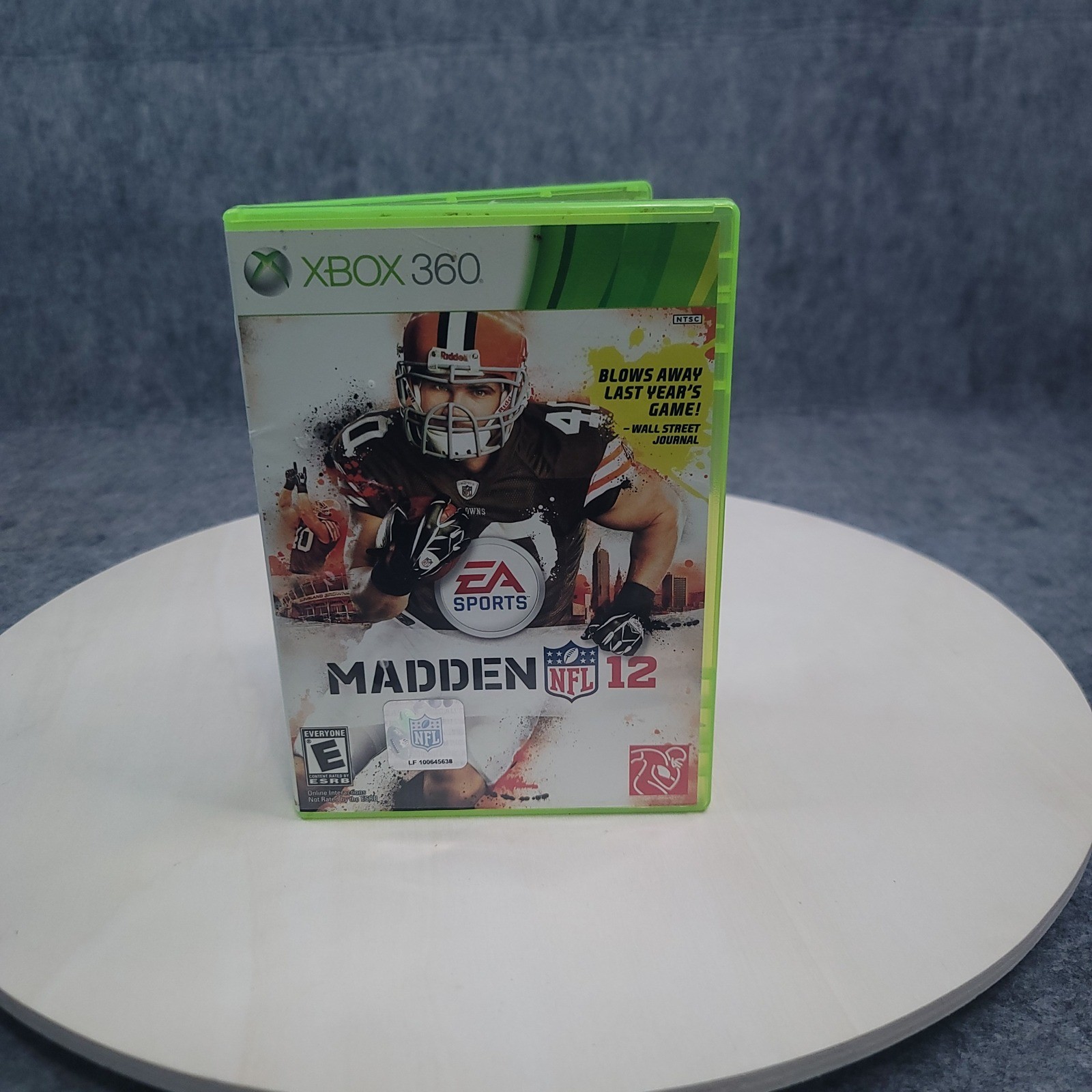 Xbox 360 Madden NFL 12 Standard Edition NTSC Peyton Hillis Cover